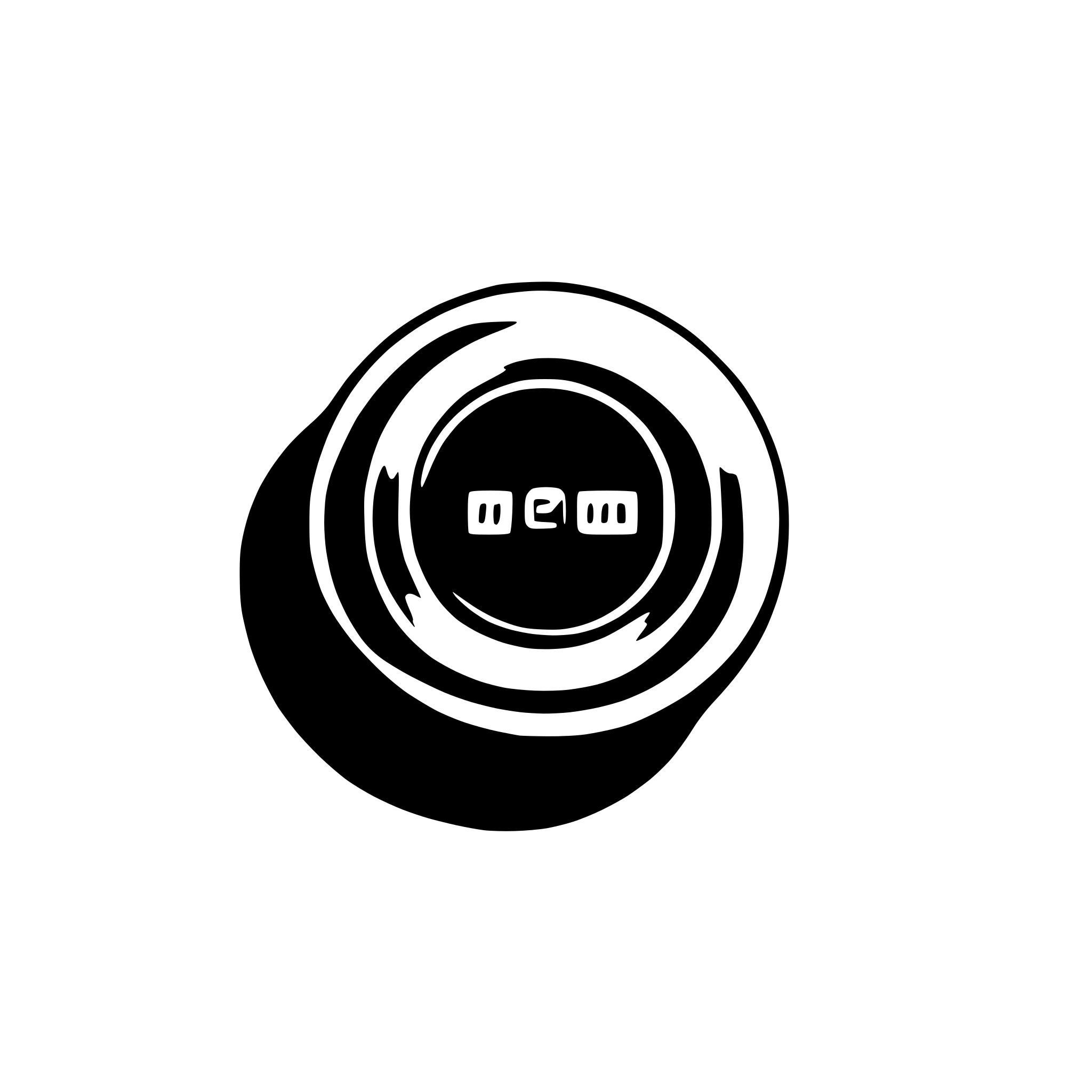 AI-generated SVG of a push button