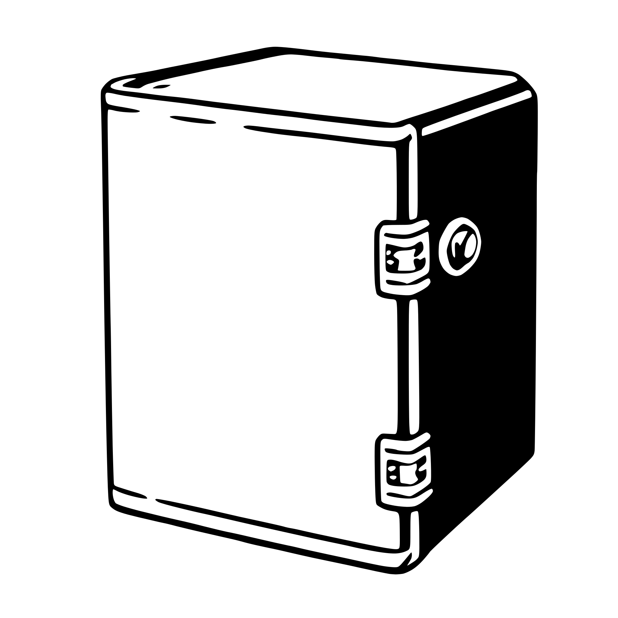 AI-generated SVG of 'binder'