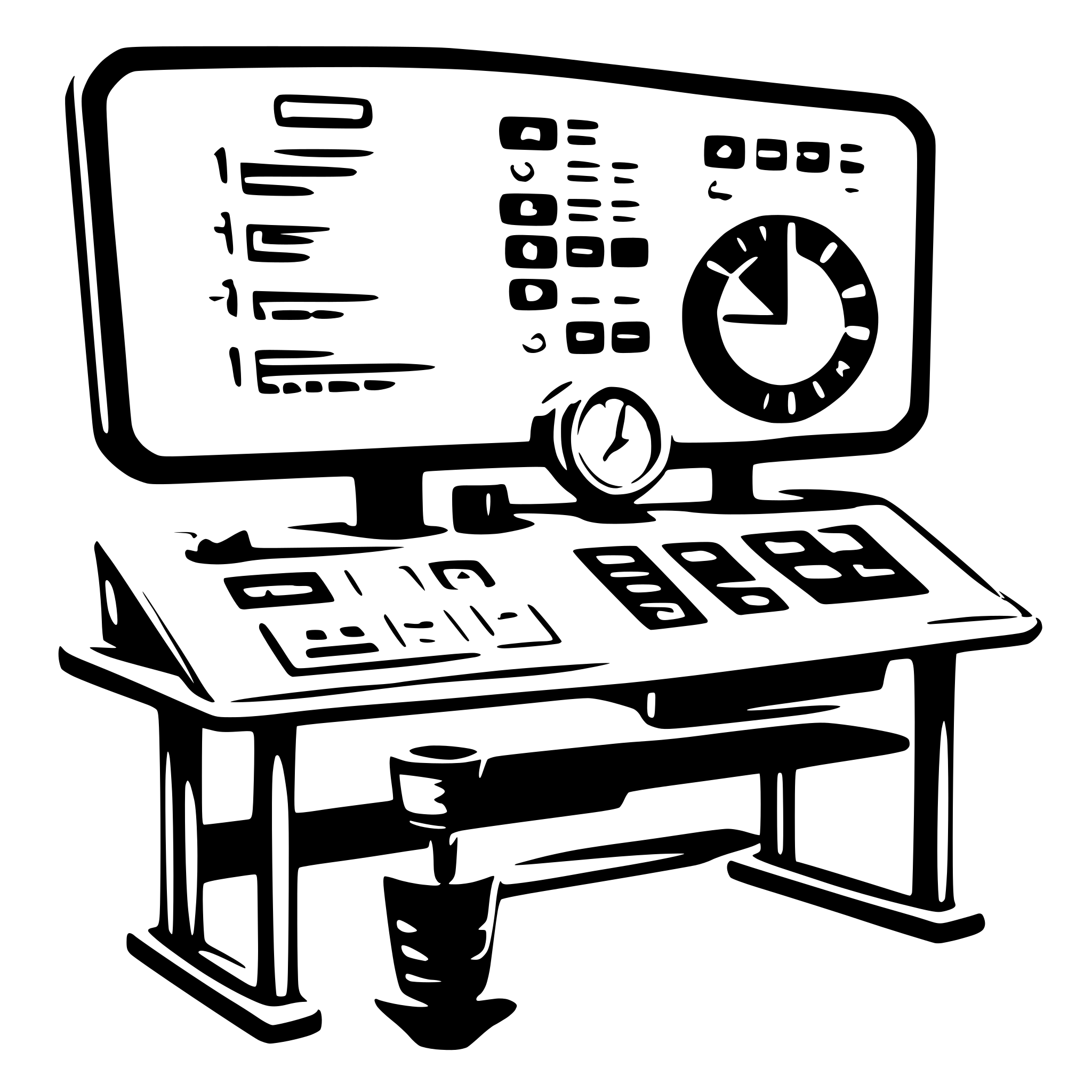 AI-generated SVG of 'business intelligence with dashboards'