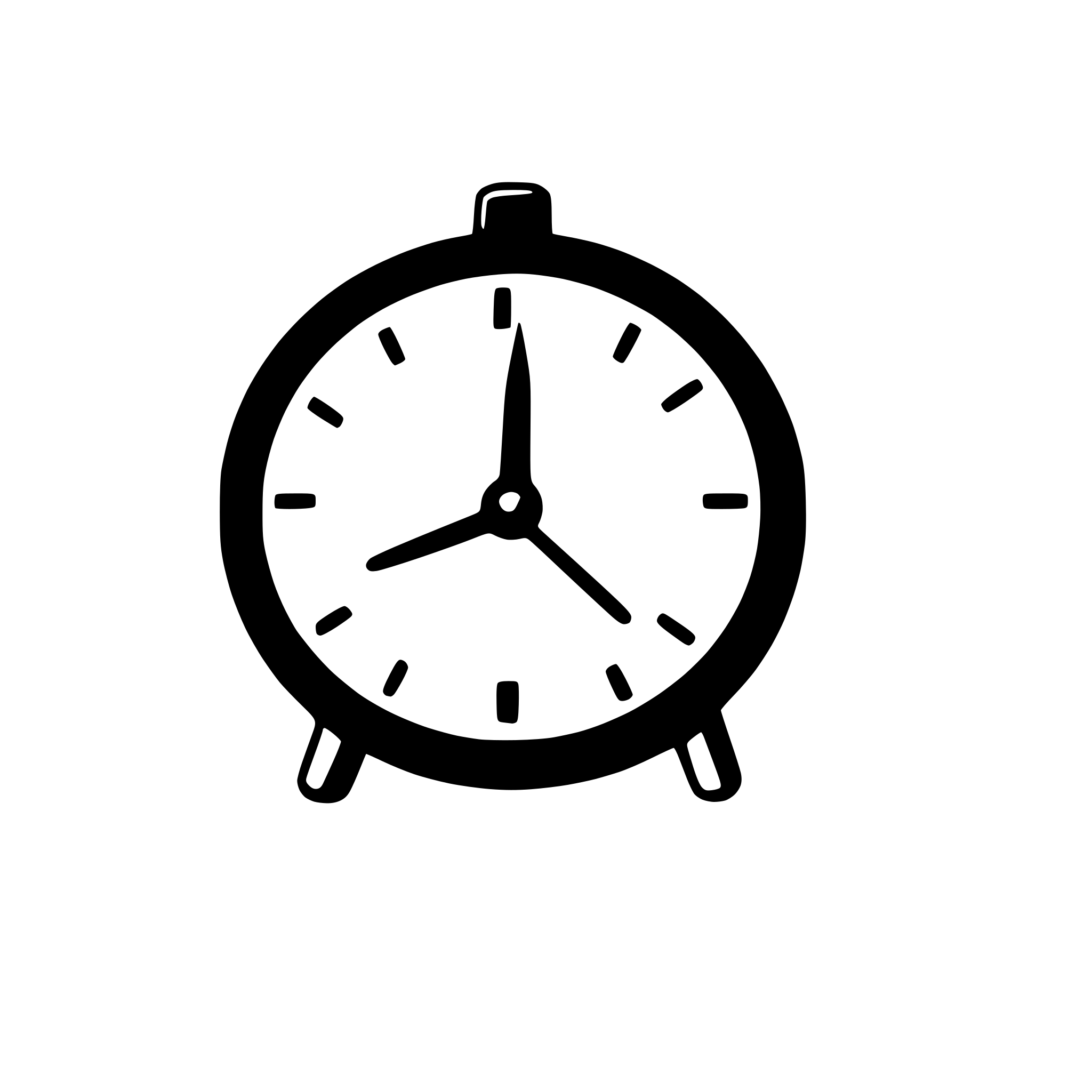 AI-generated SVG of 'a minimalistic icon of an excel table with a small clock in the corner'