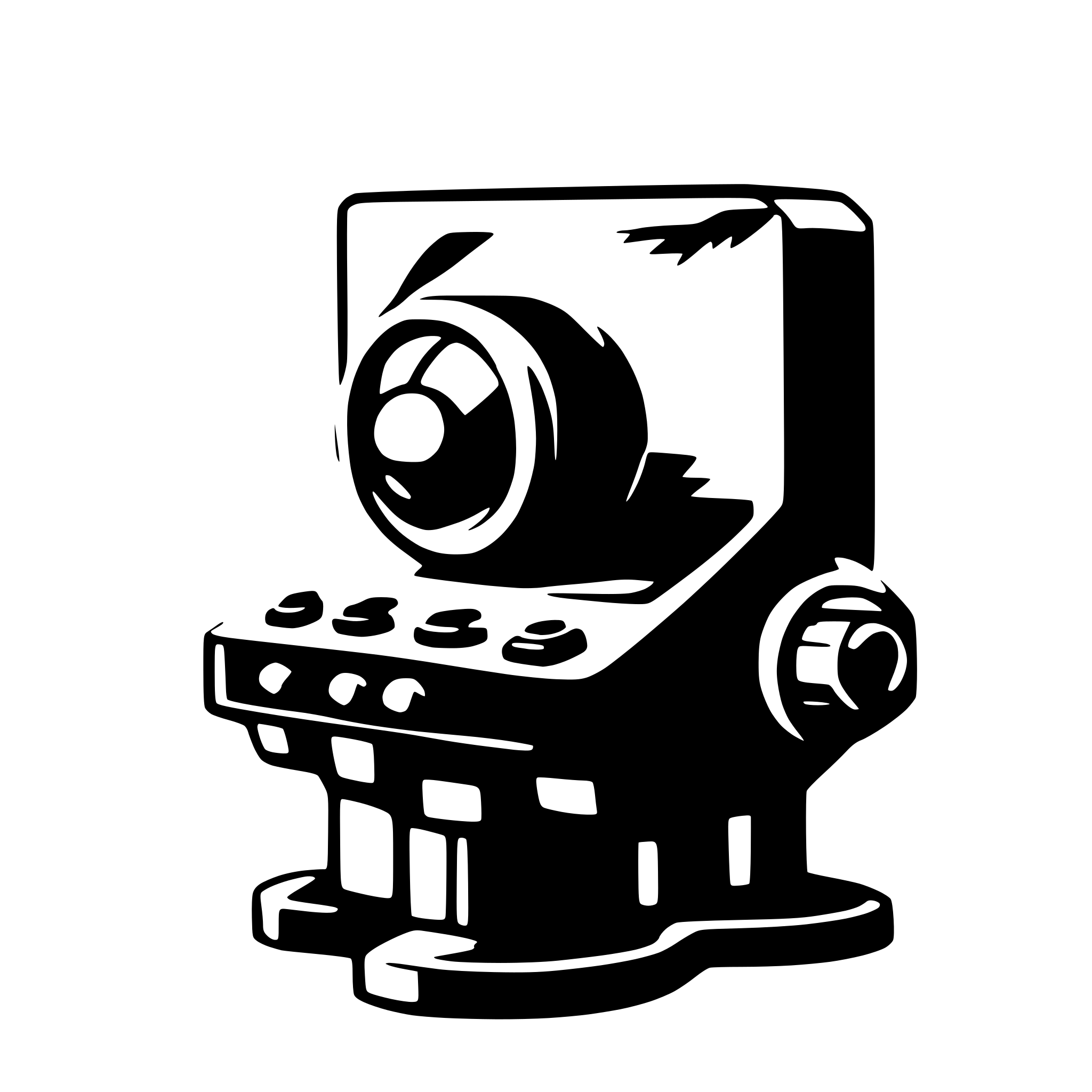 AI-generated SVG of a Game Engine