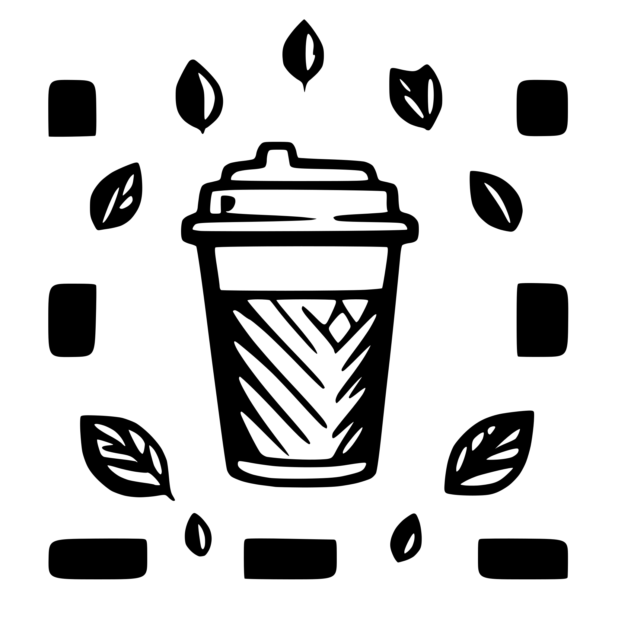 AI-generated SVG of a plain perfect polypaper coffee cup