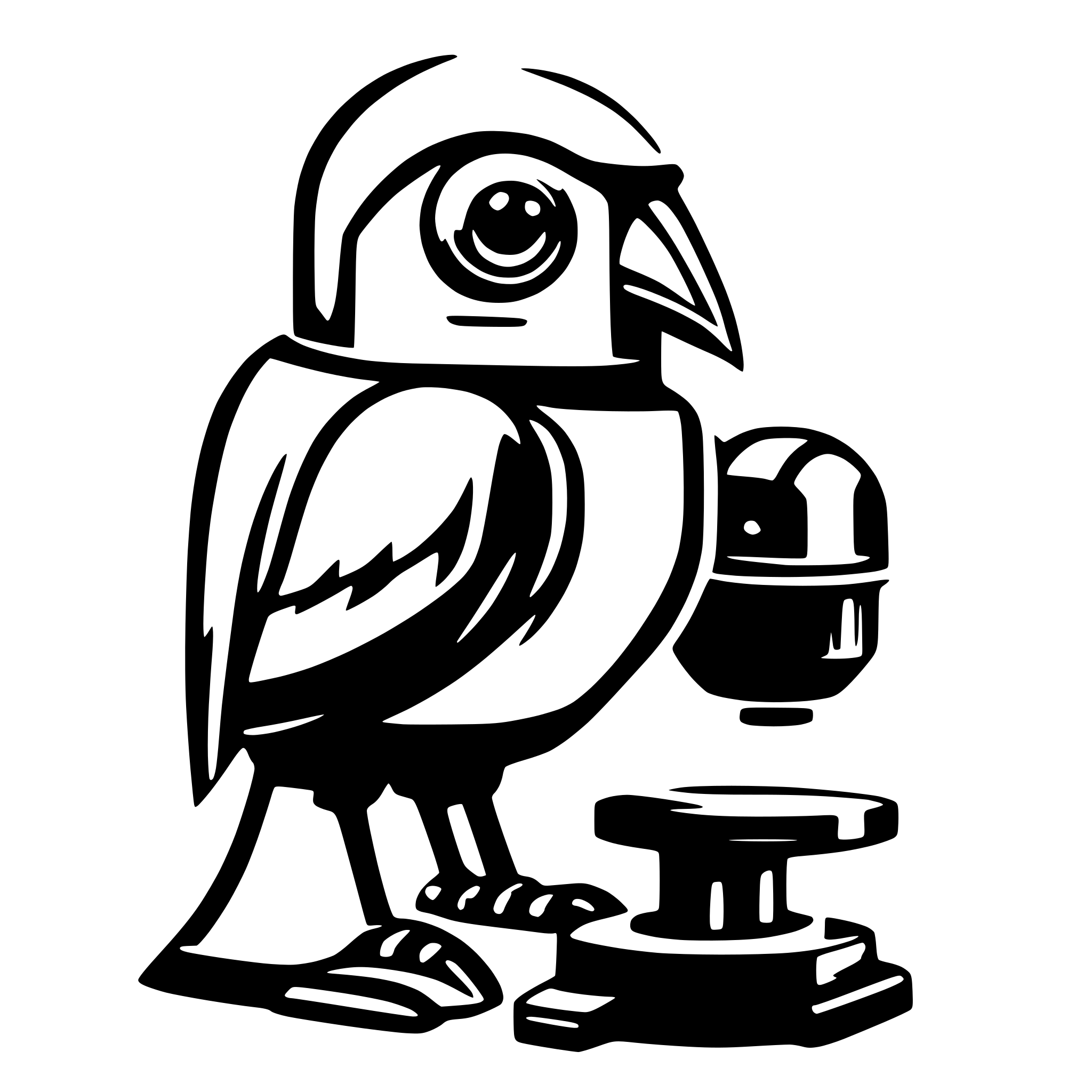 AI-generated SVG of 'Repobird AI Software Engineer Bot'