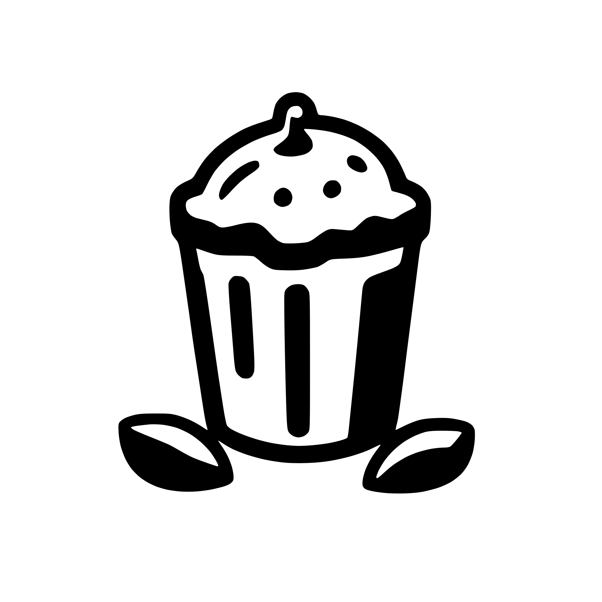 AI-generated SVG of 'животное капибара лицом прямо'