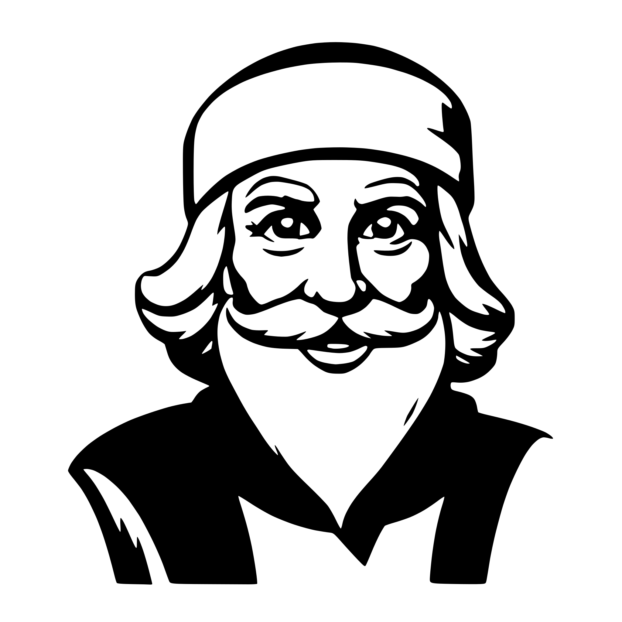 AI-generated SVG of 'santa claus'