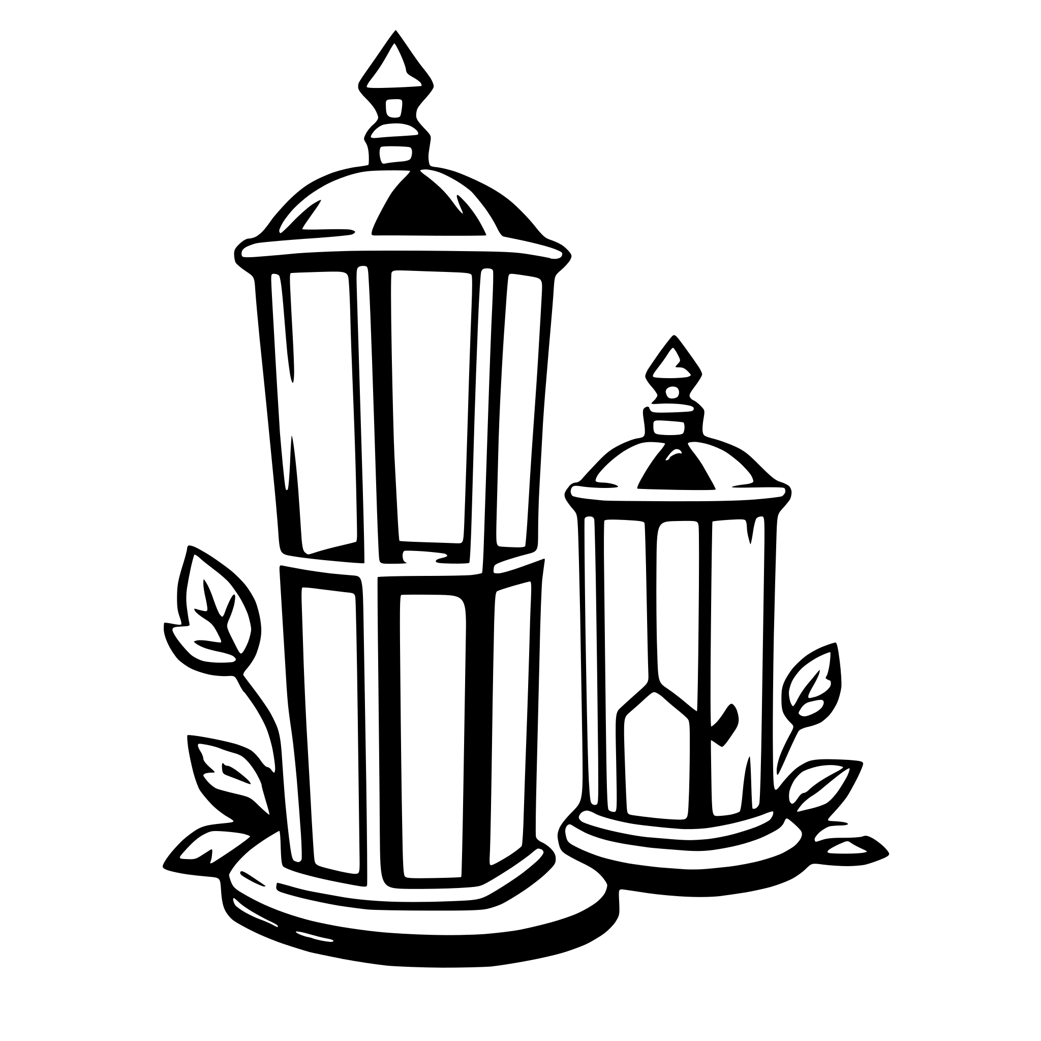 AI-generated SVG of 'heart-shaped lanterns'