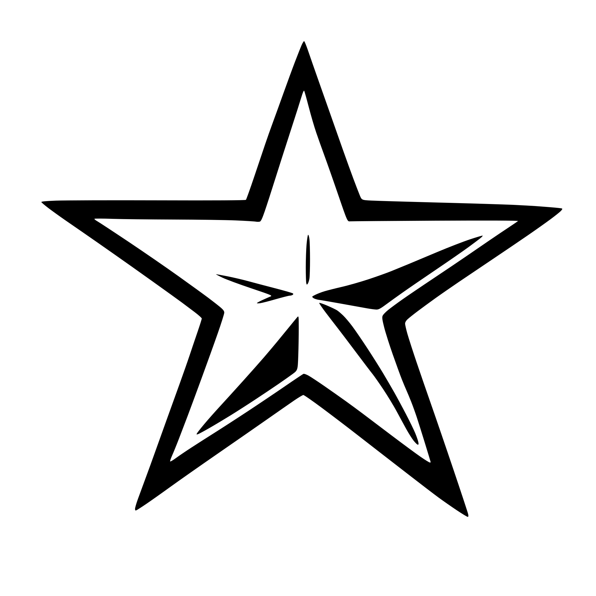 AI-generated SVG of a star