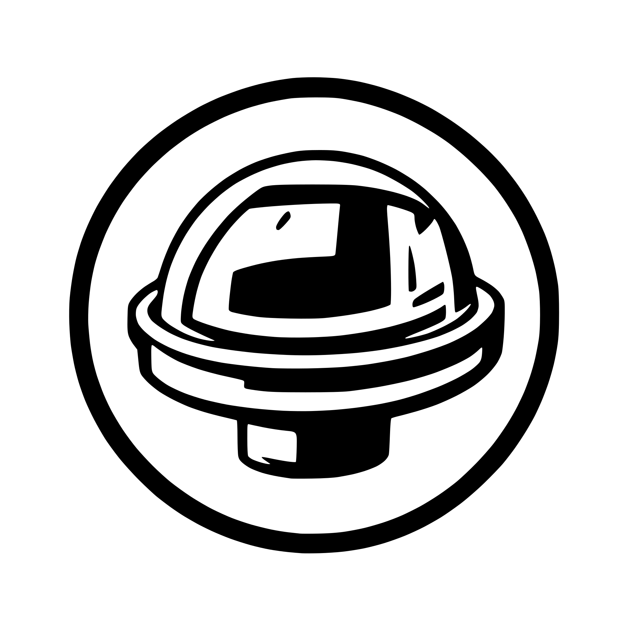 AI-generated SVG of a portal space icon