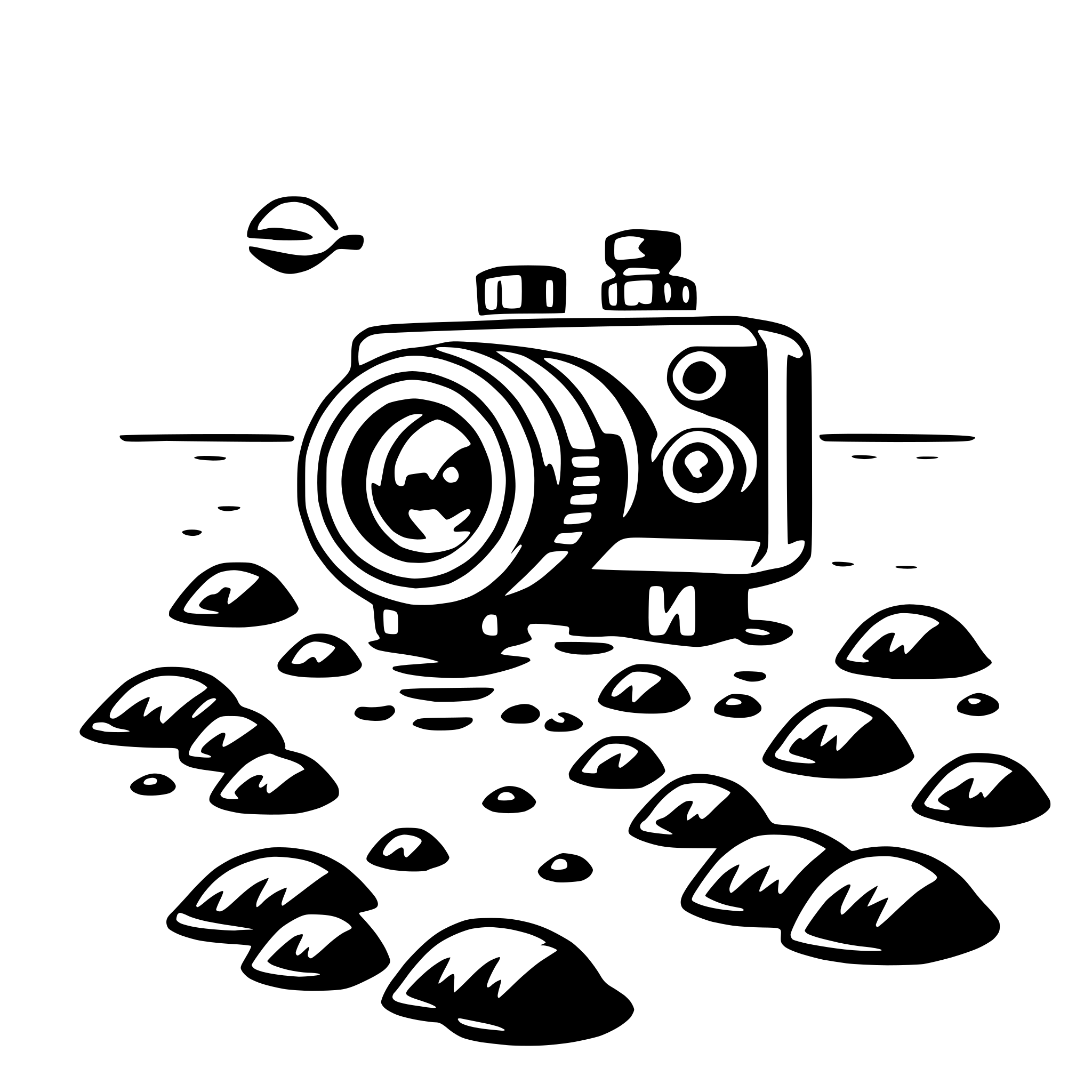 AI-generated SVG of a underwater photography