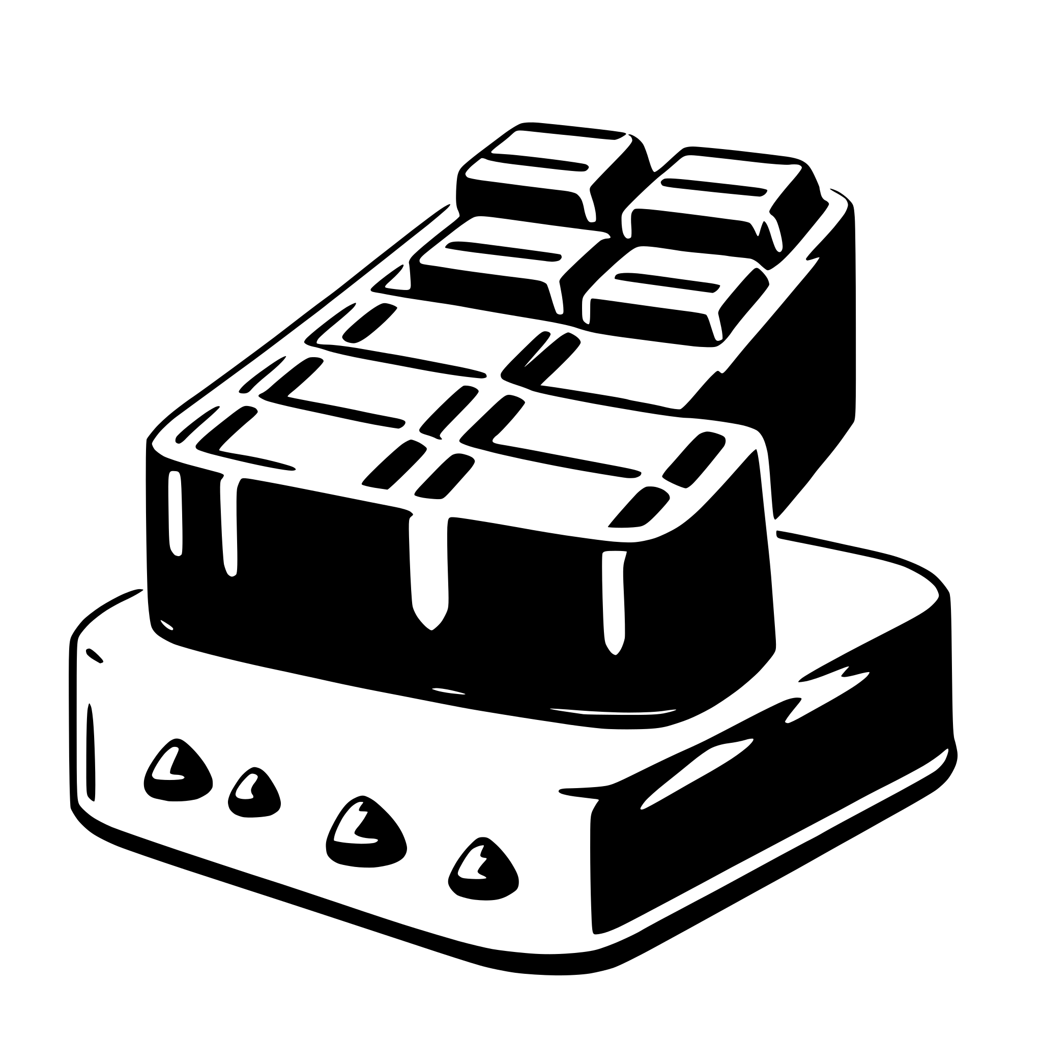 AI-generated SVG of a chocolate