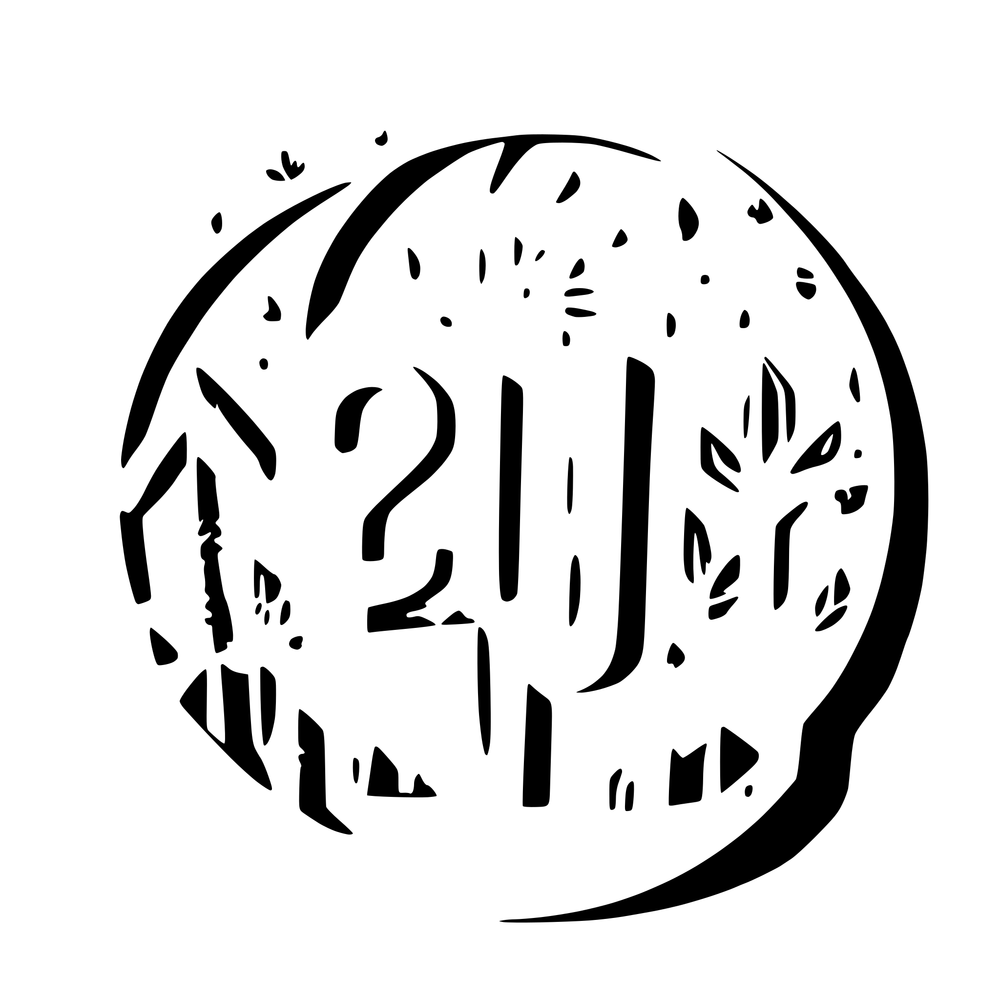 AI-generated SVG of a happy new year 2025 card