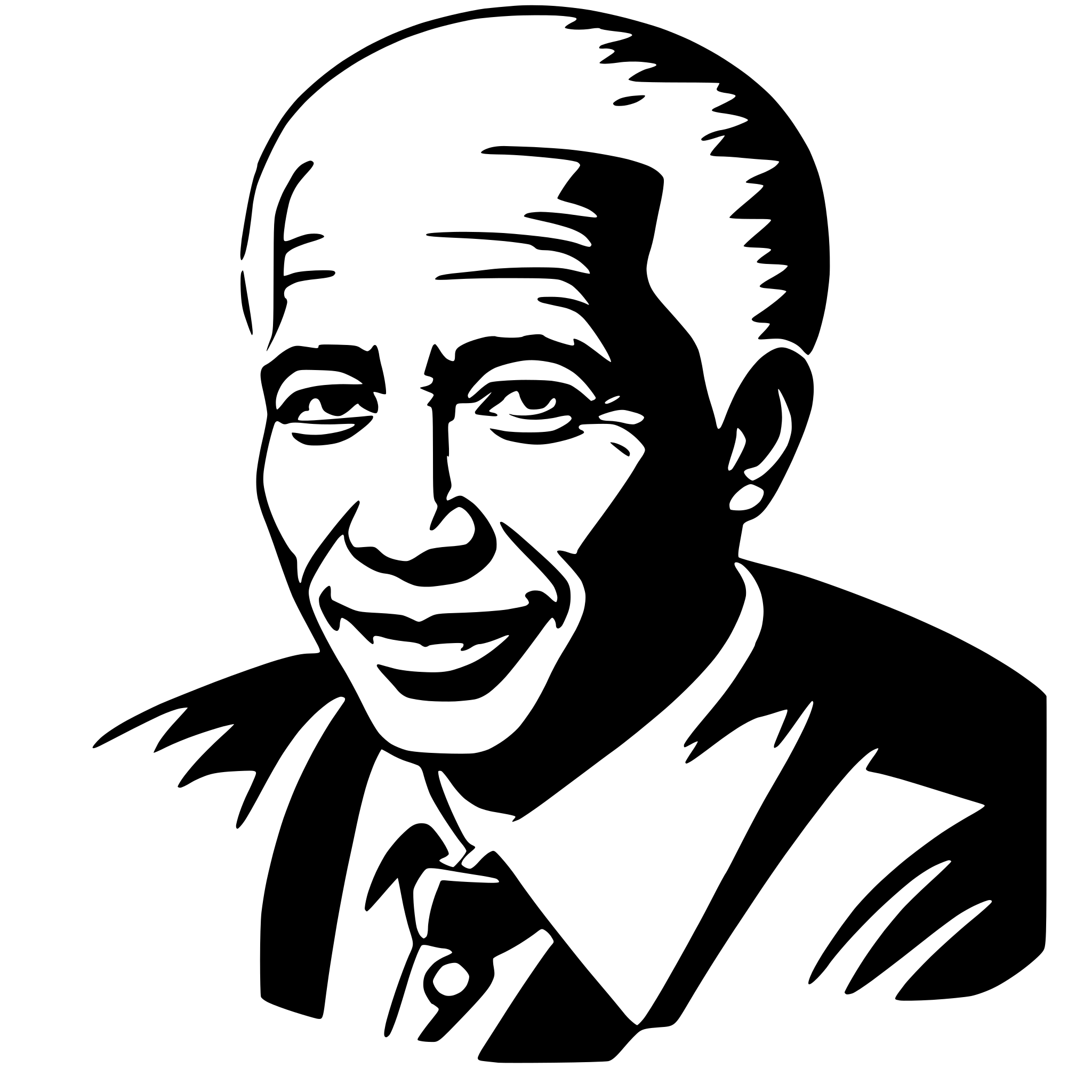 AI-generated SVG of 'nelson mandela'