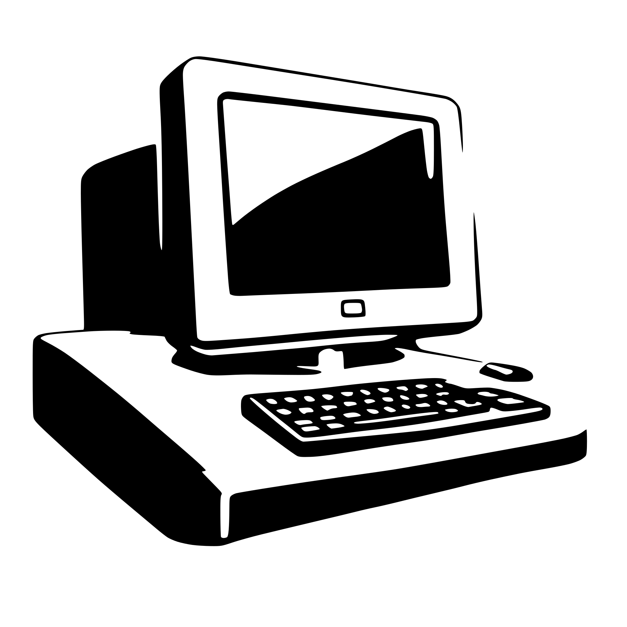 AI-generated SVG of 'computer'