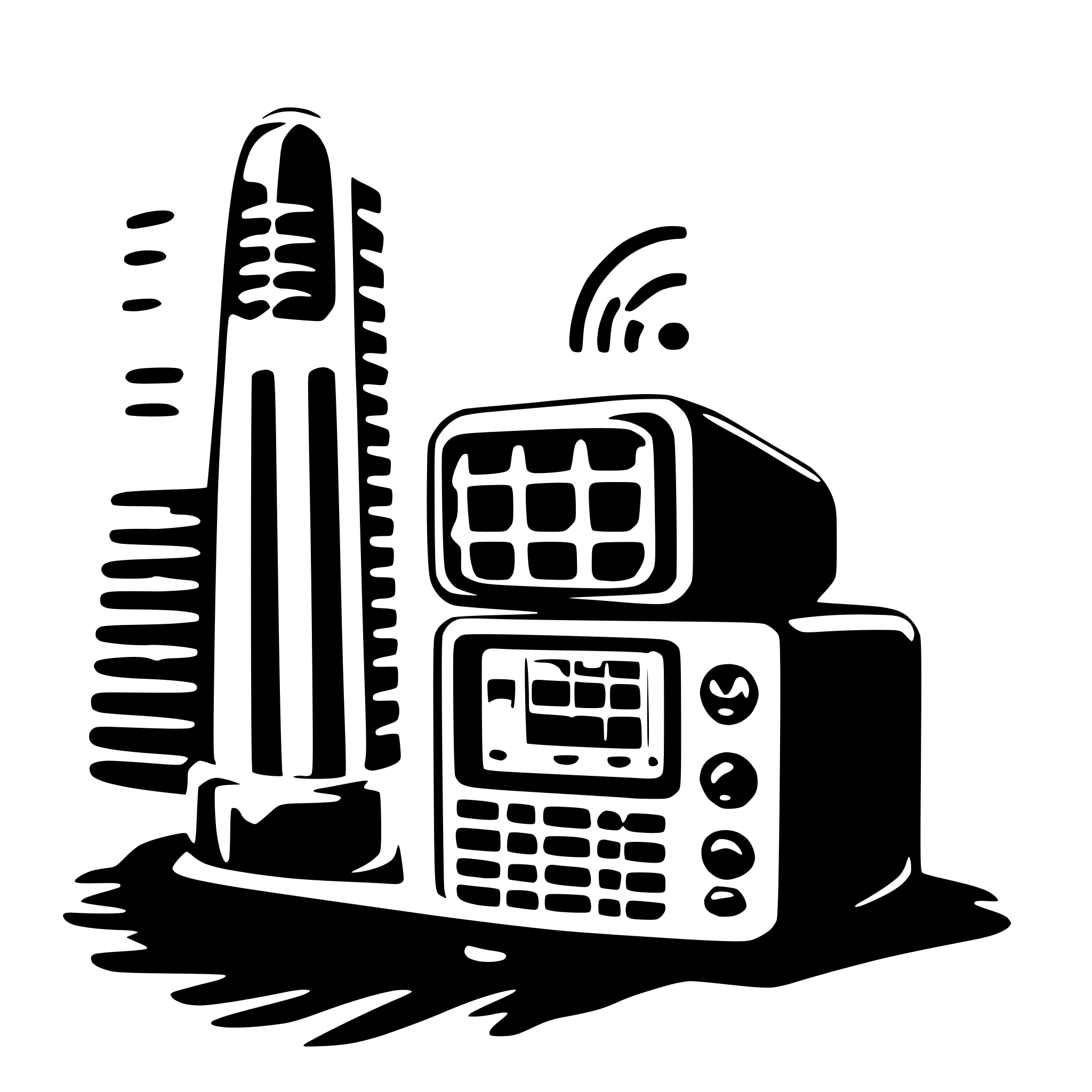 AI-generated SVG of a create a wifi radio gateway image