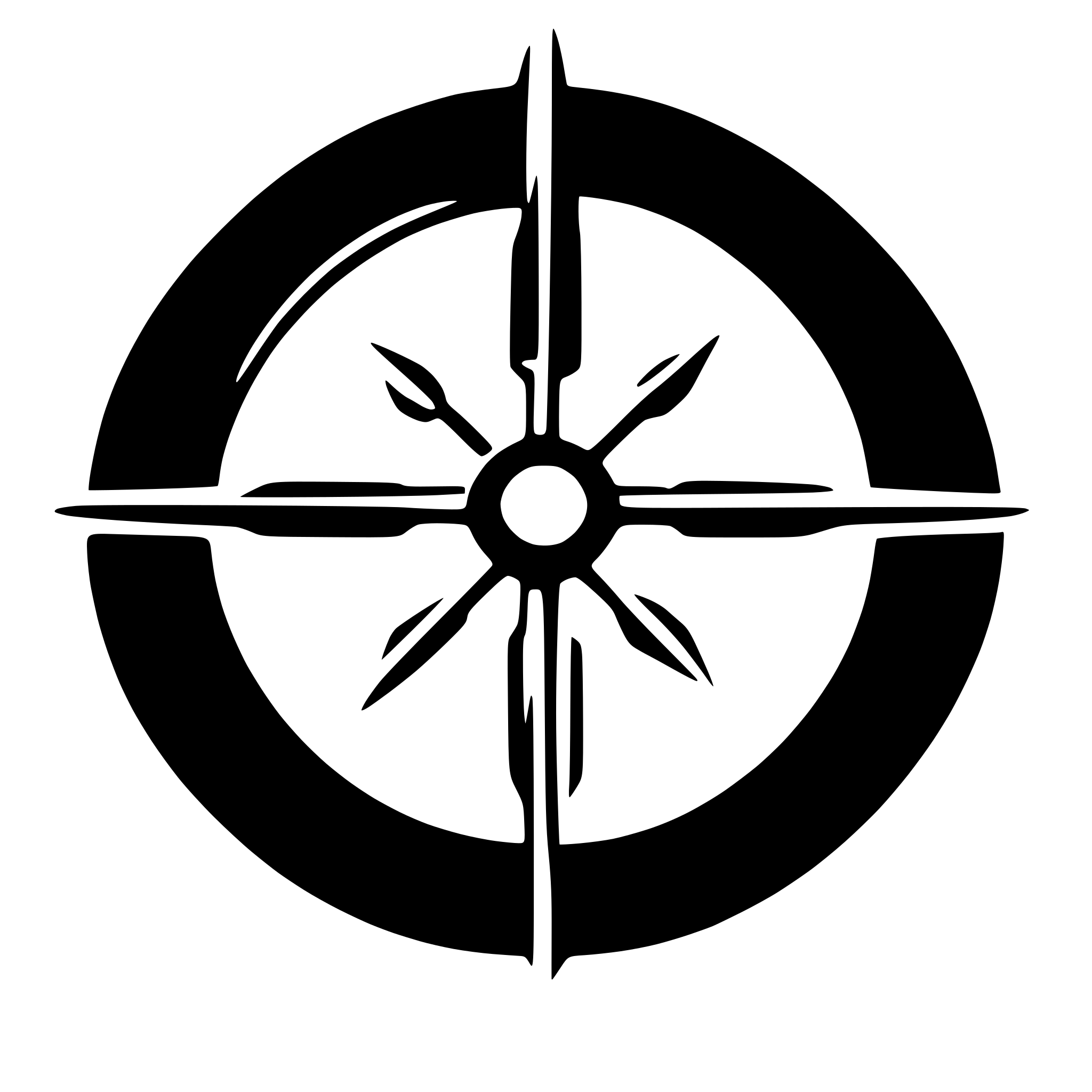 AI-generated SVG of 'Crosshair'