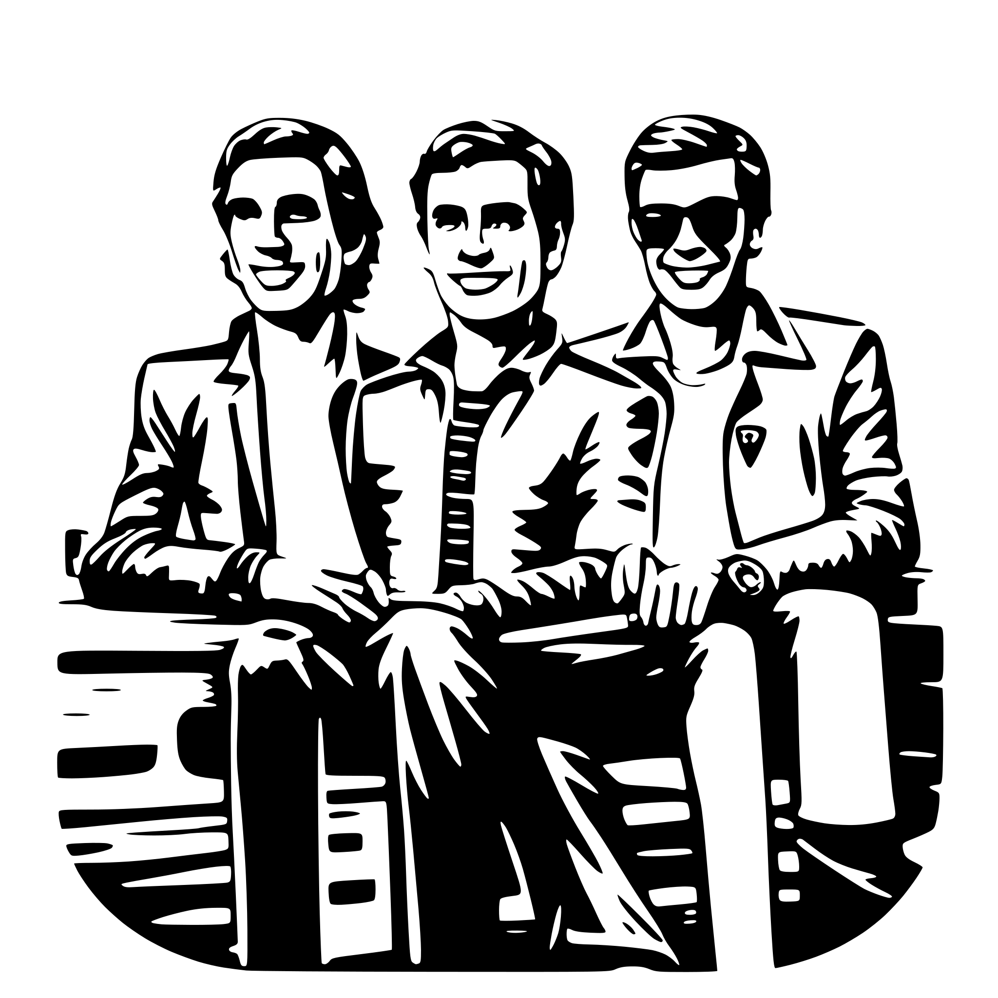 AI-generated SVG of 'scotts cruise bachelor party'