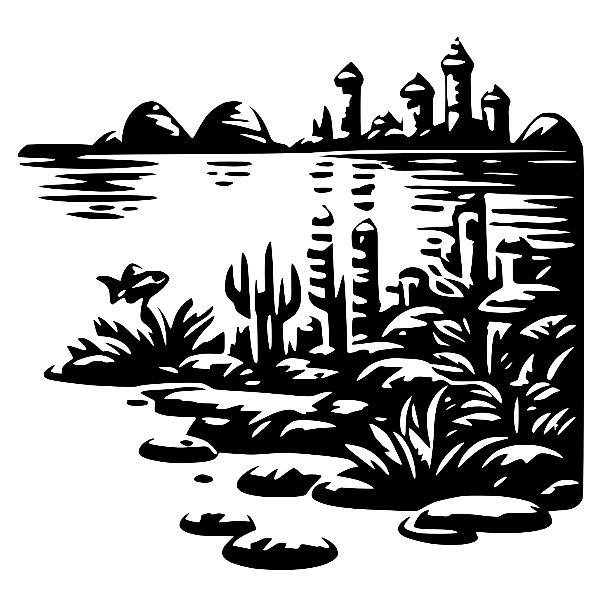 AI-generated SVG of a underwater scene