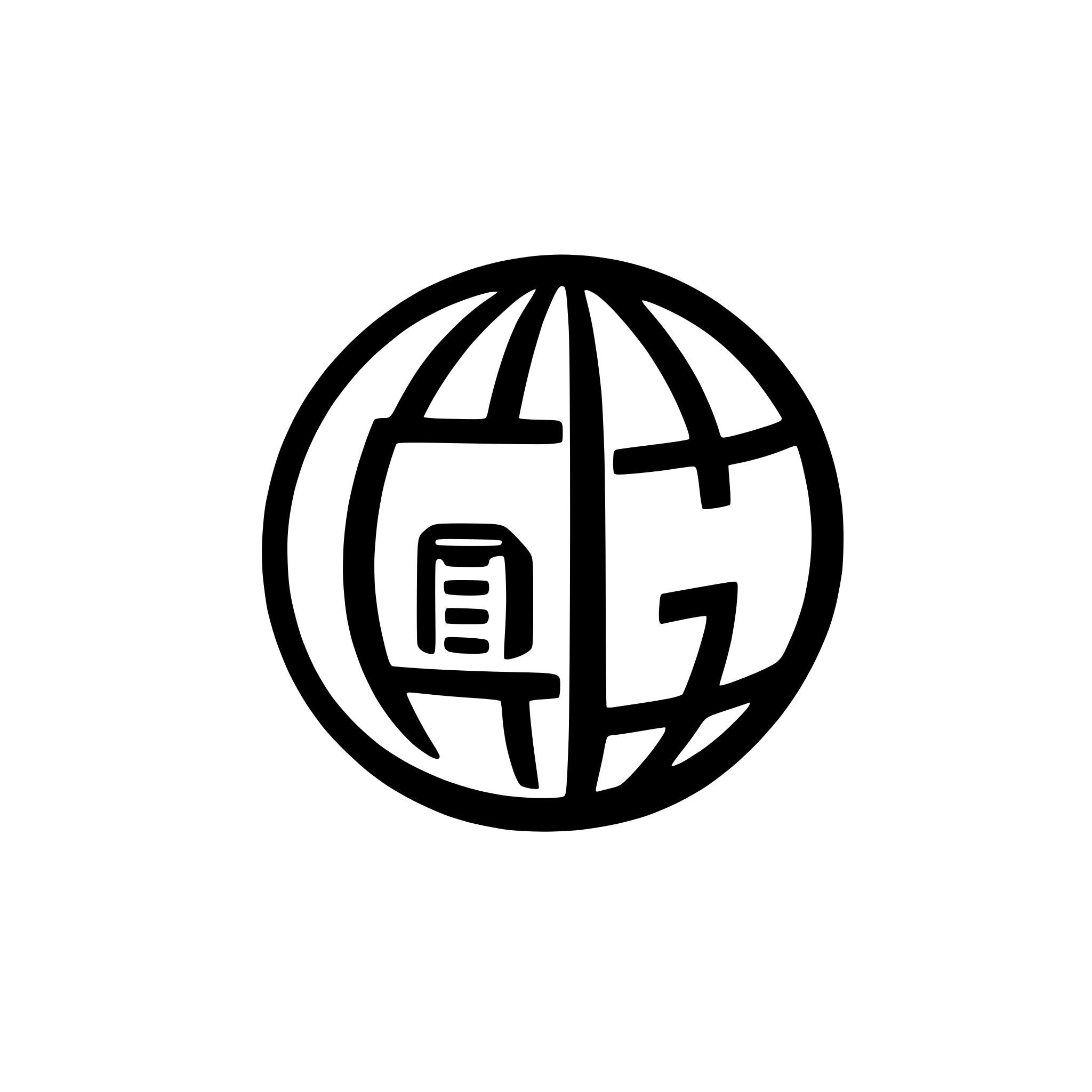 AI-generated SVG of a internet, globe, world, pictogram, strict, clean, minimalism