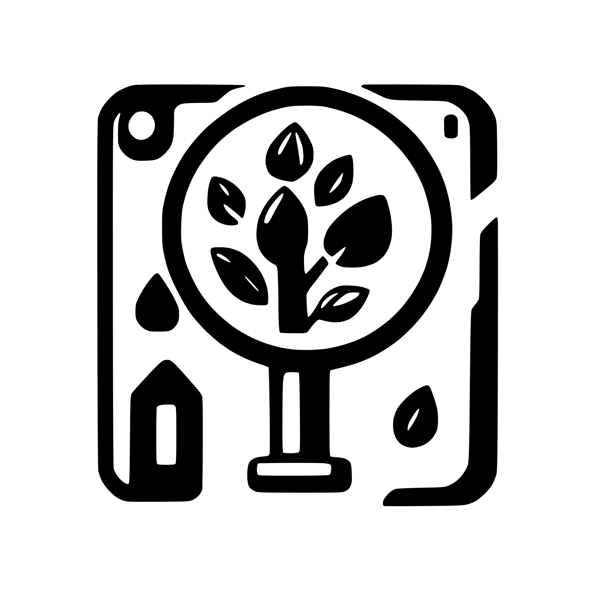 AI-generated SVG of a icon for an application called Smart Search.  Smart Search is a tool that allows users to ask a question and an intelligent answer is returned.
