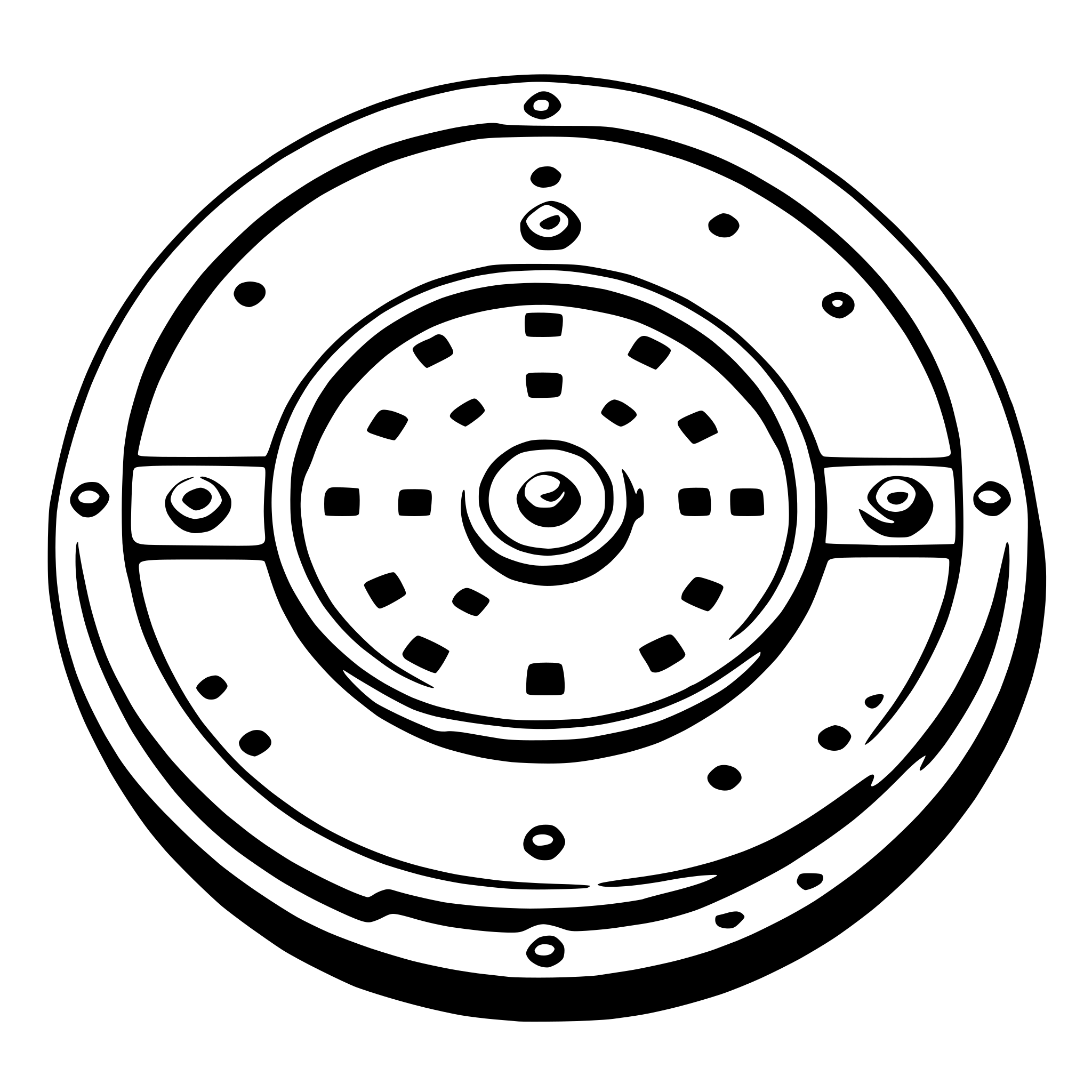 AI-generated SVG of 'manhole cover'