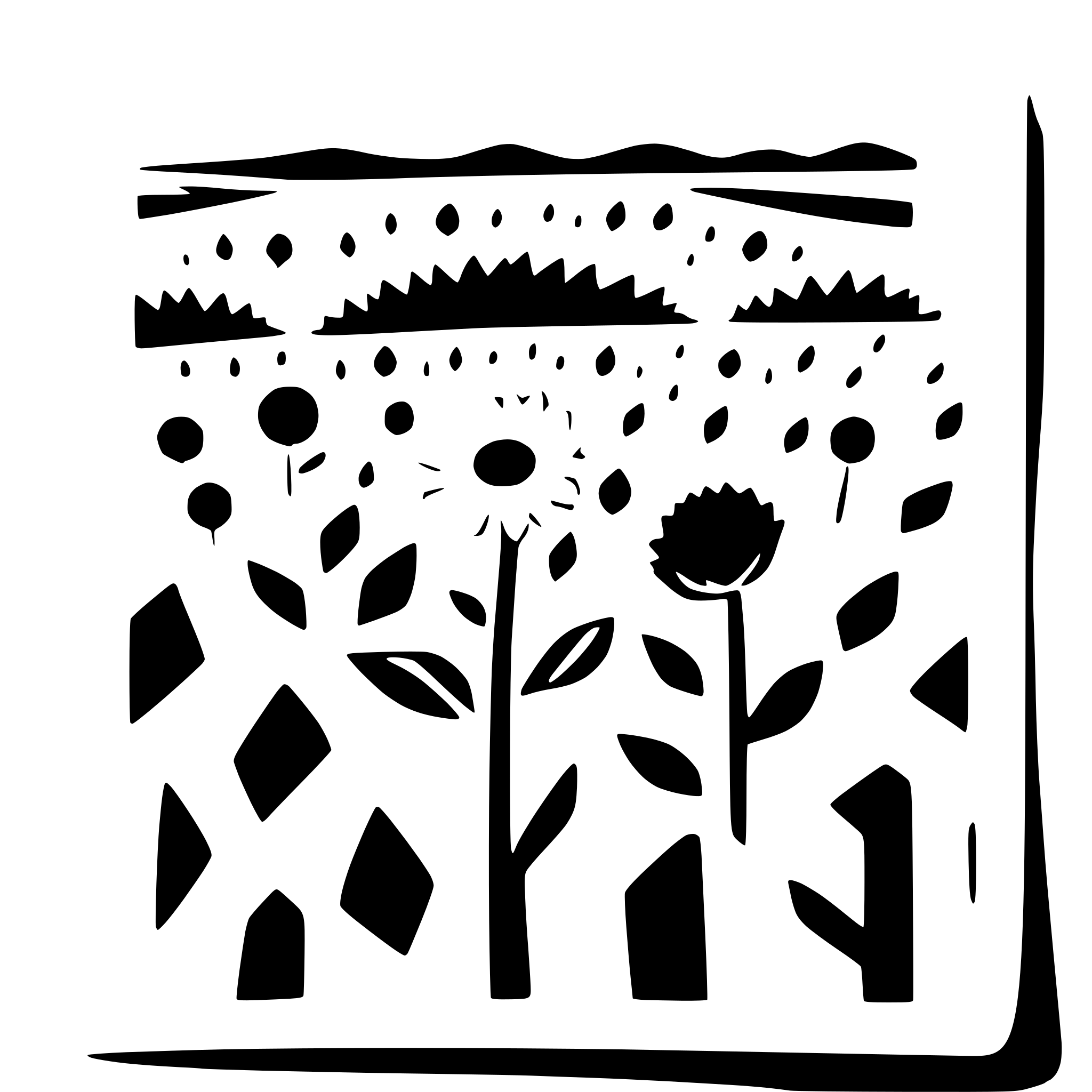 AI-generated SVG of a sunflower field under blue sky