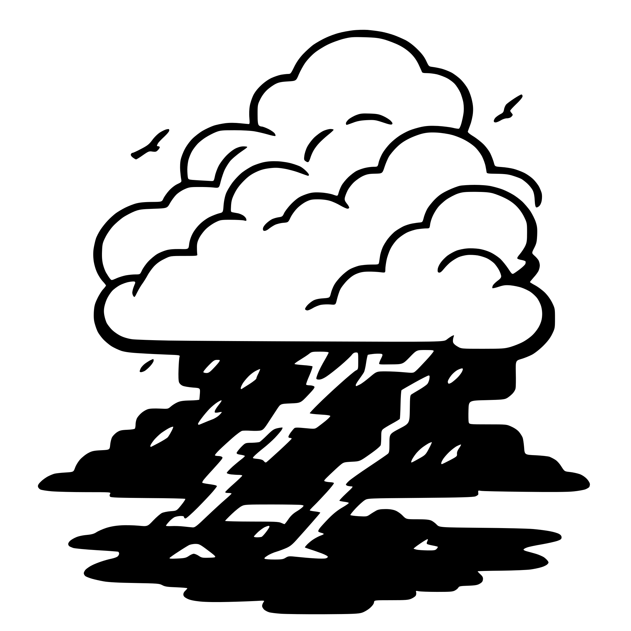 AI-generated SVG of a clouds and lightning