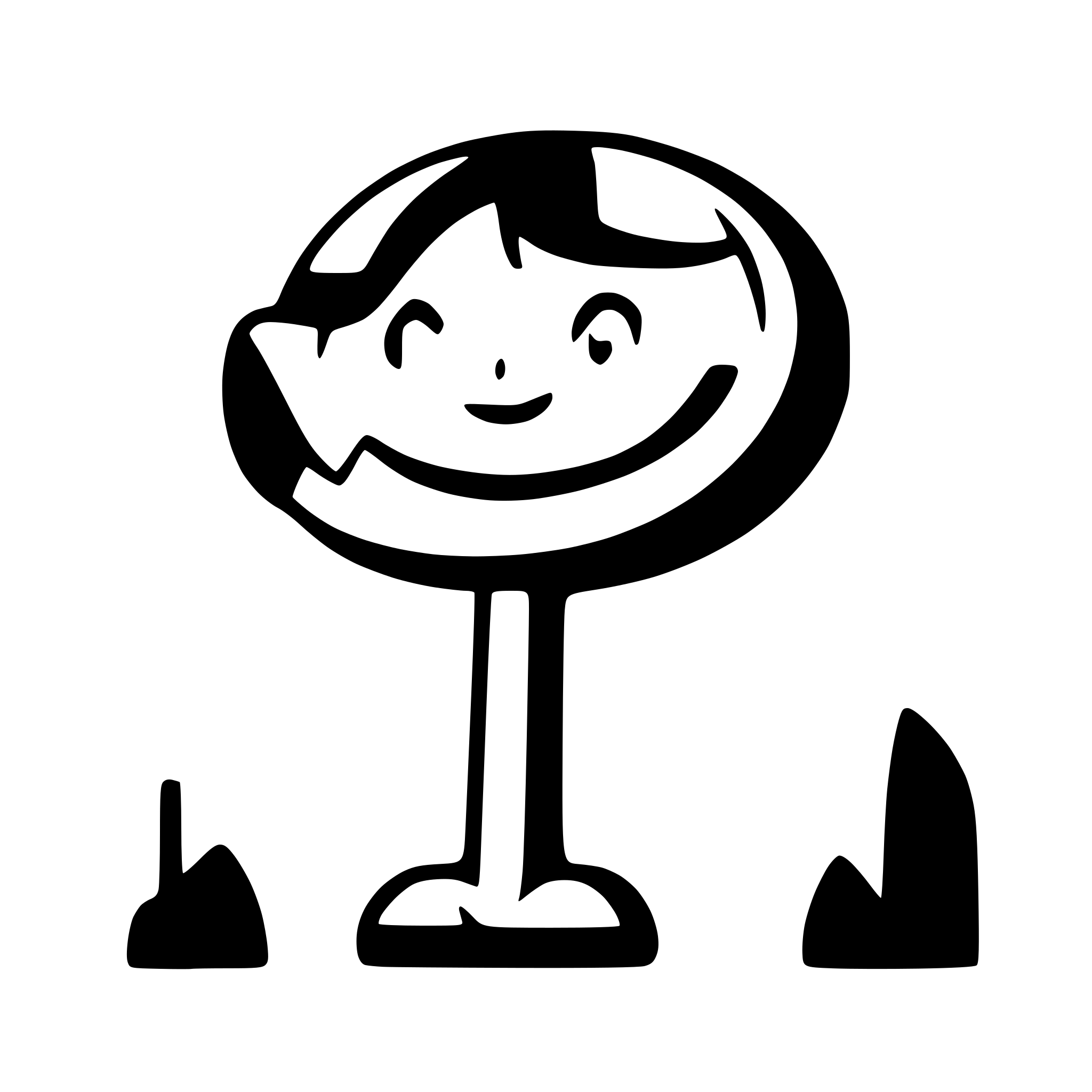 AI-generated SVG of a search icon, flat, for kids