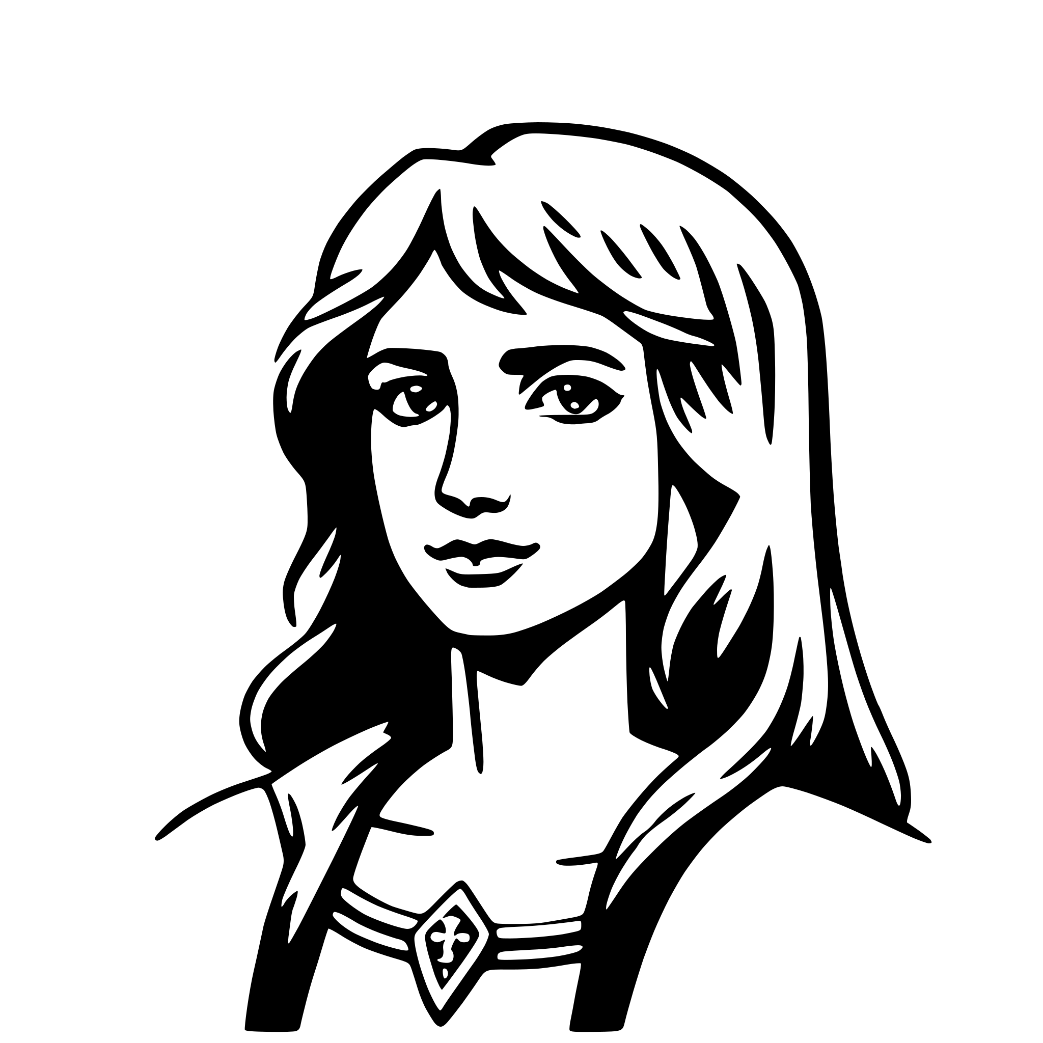 AI-generated SVG of 'arianrhod'