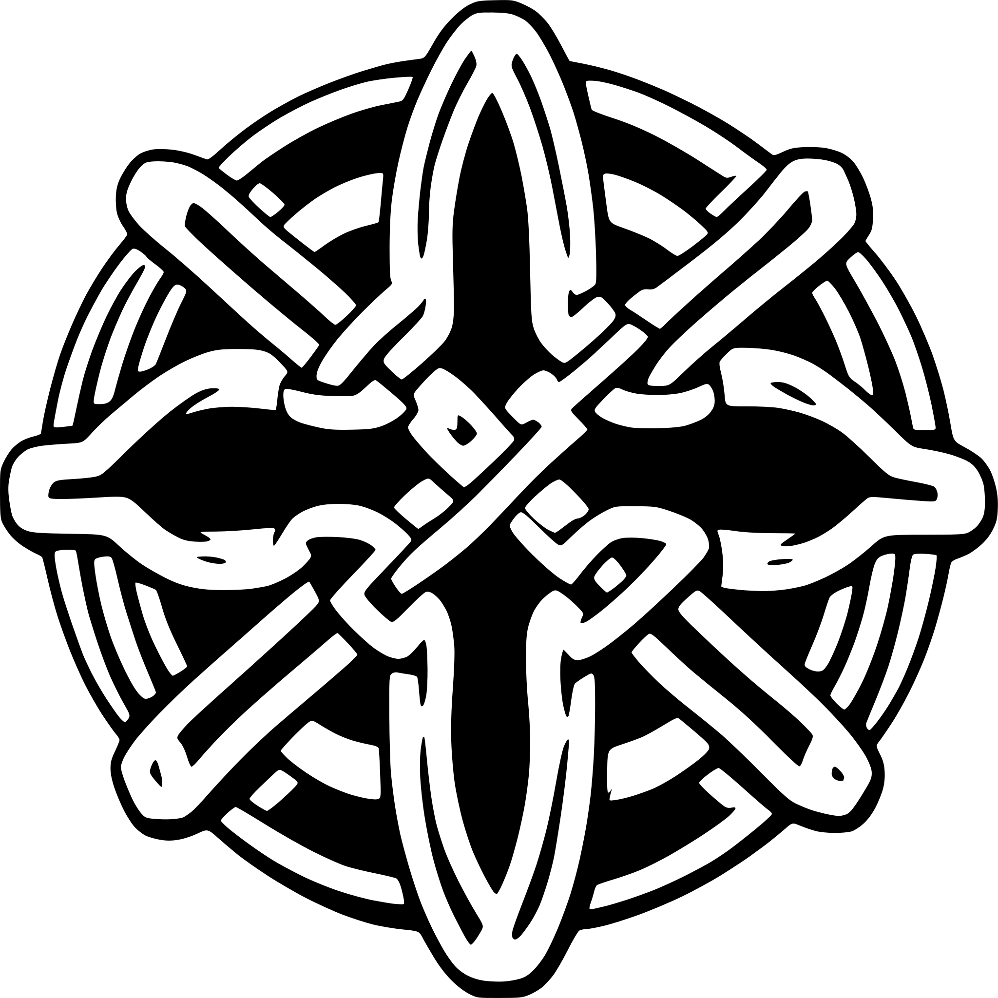 AI-generated SVG of 'traditional Celtic Knot'