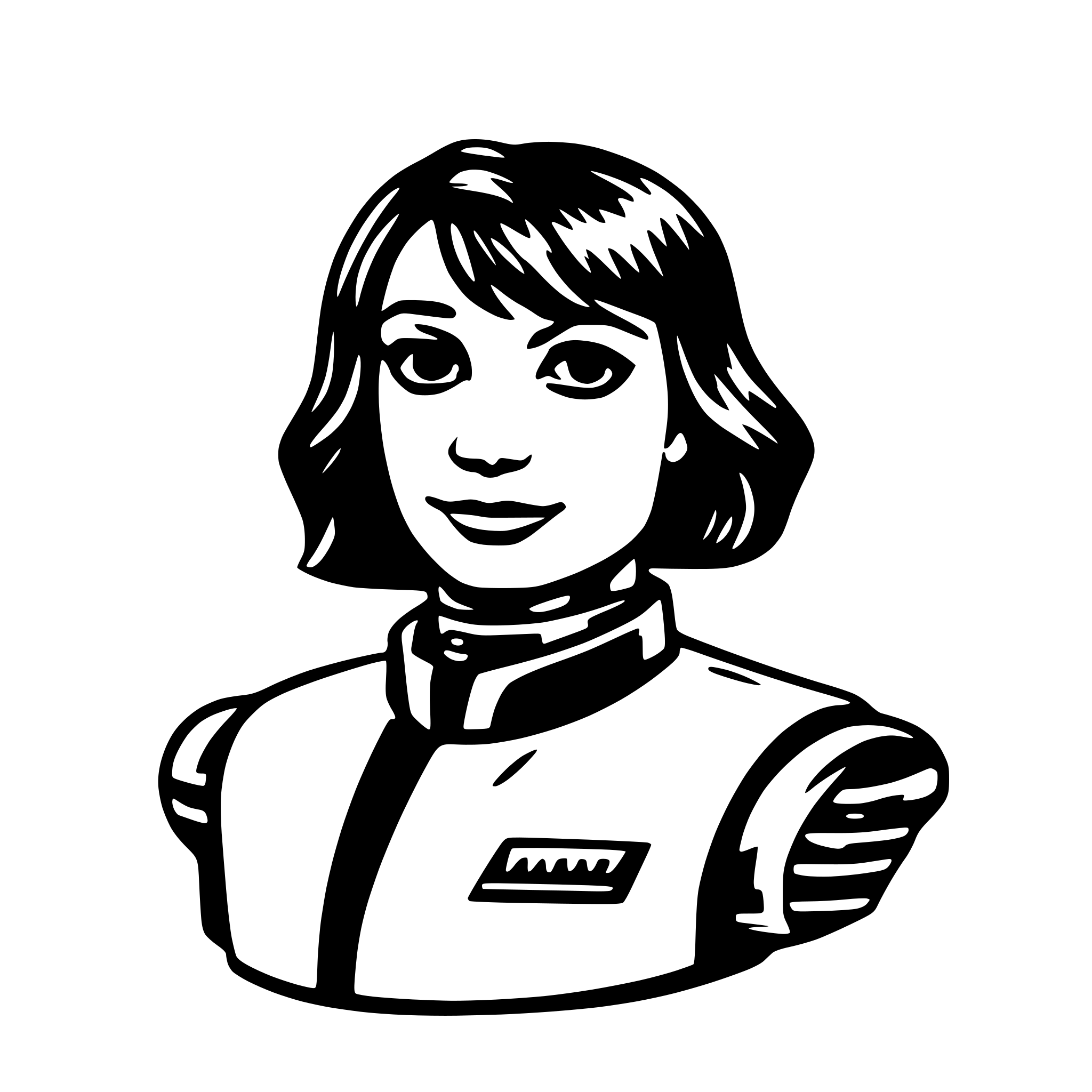 AI-generated SVG of a AI CV generator