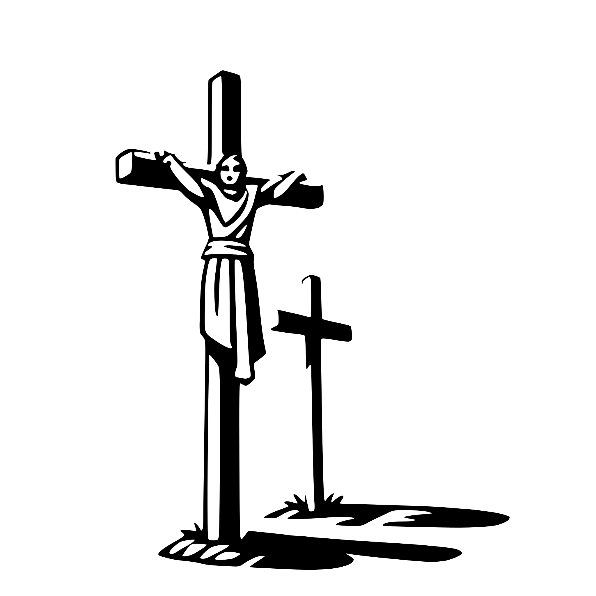 AI-generated SVG of 'good friday'