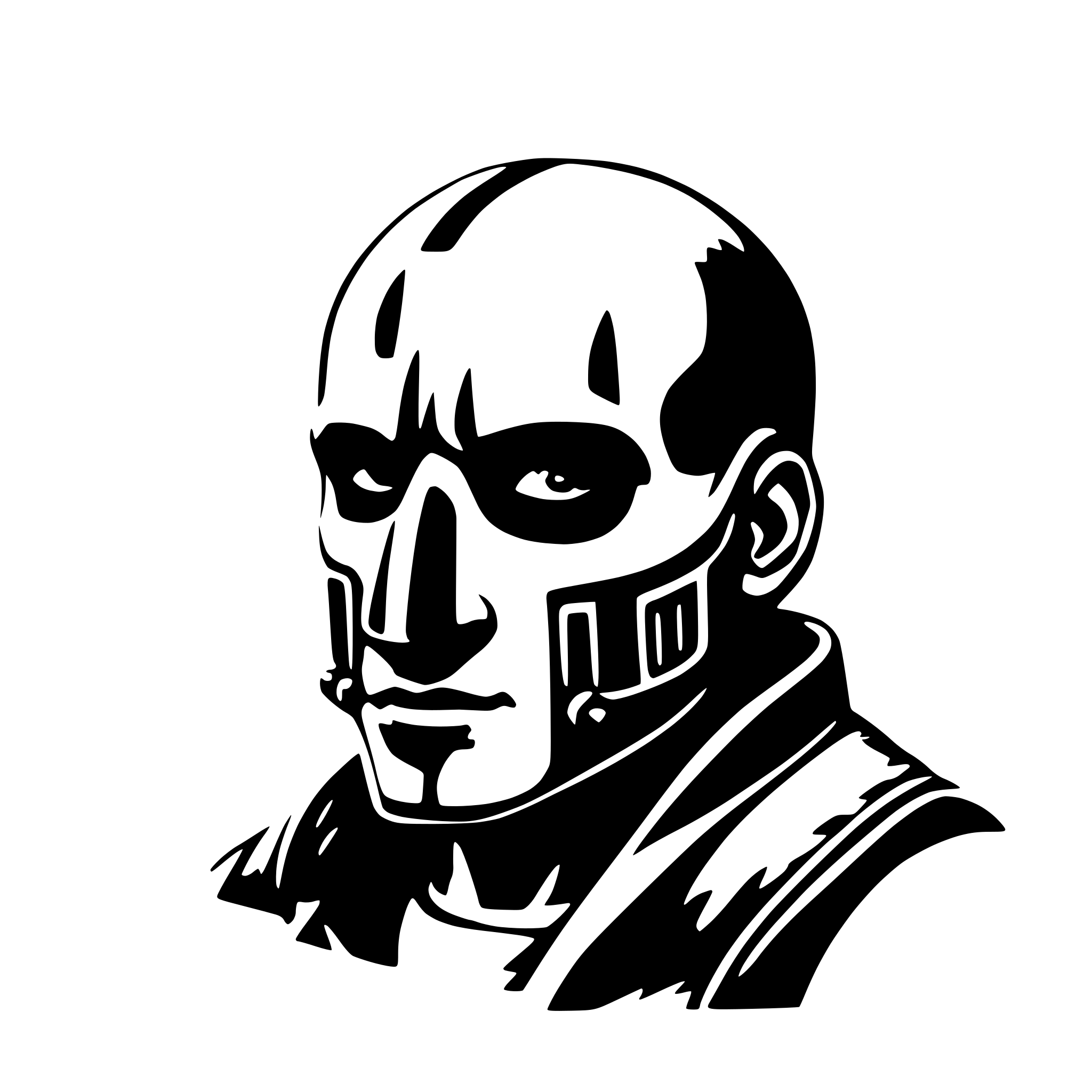 AI-generated SVG of 'bane'