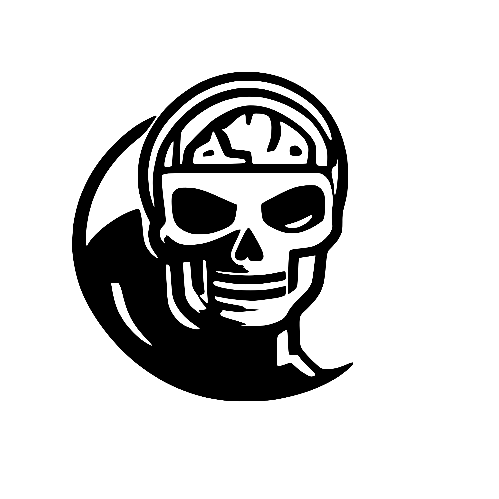 AI-generated SVG of a icon for a cheat, skull, lobotomy, purple