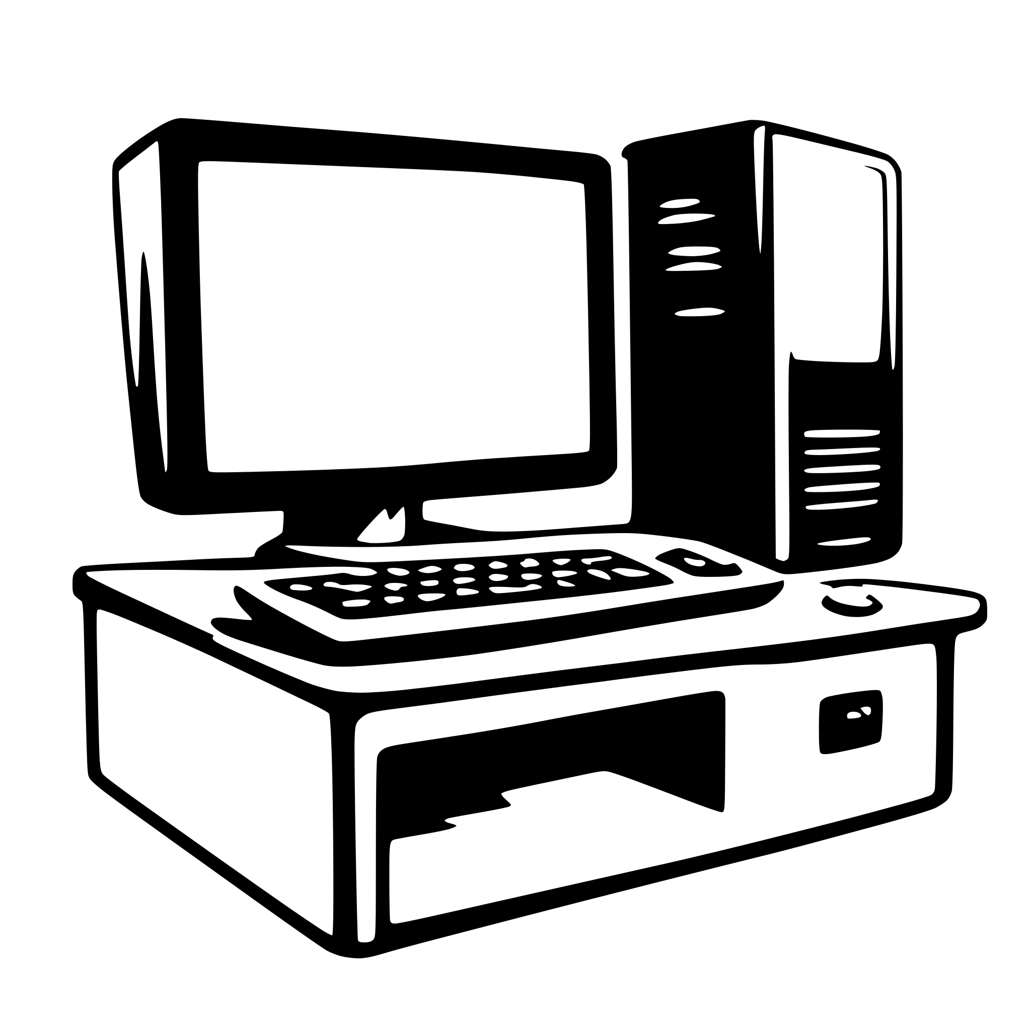 AI-generated SVG of 'computer'