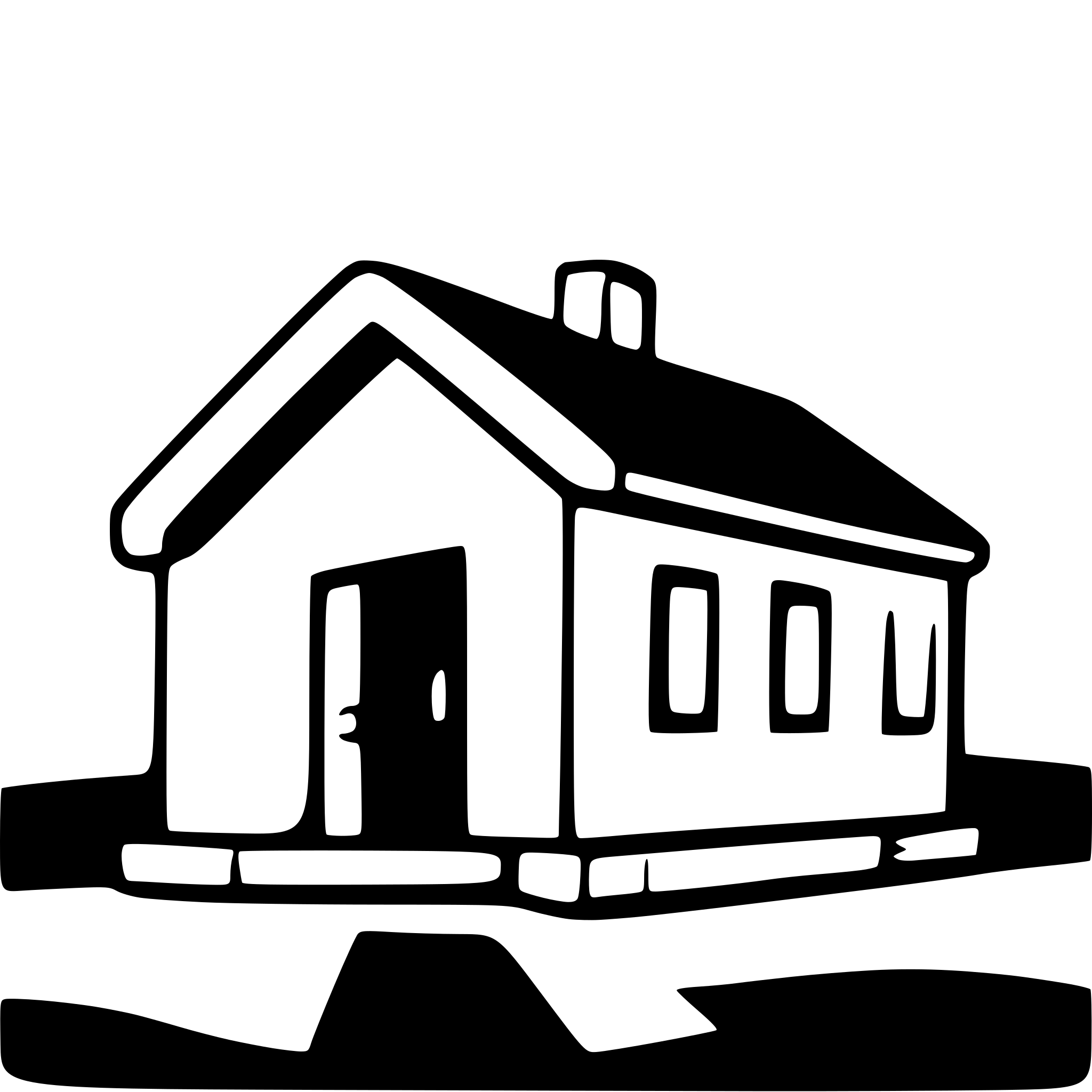 AI-generated SVG of a kleines haus