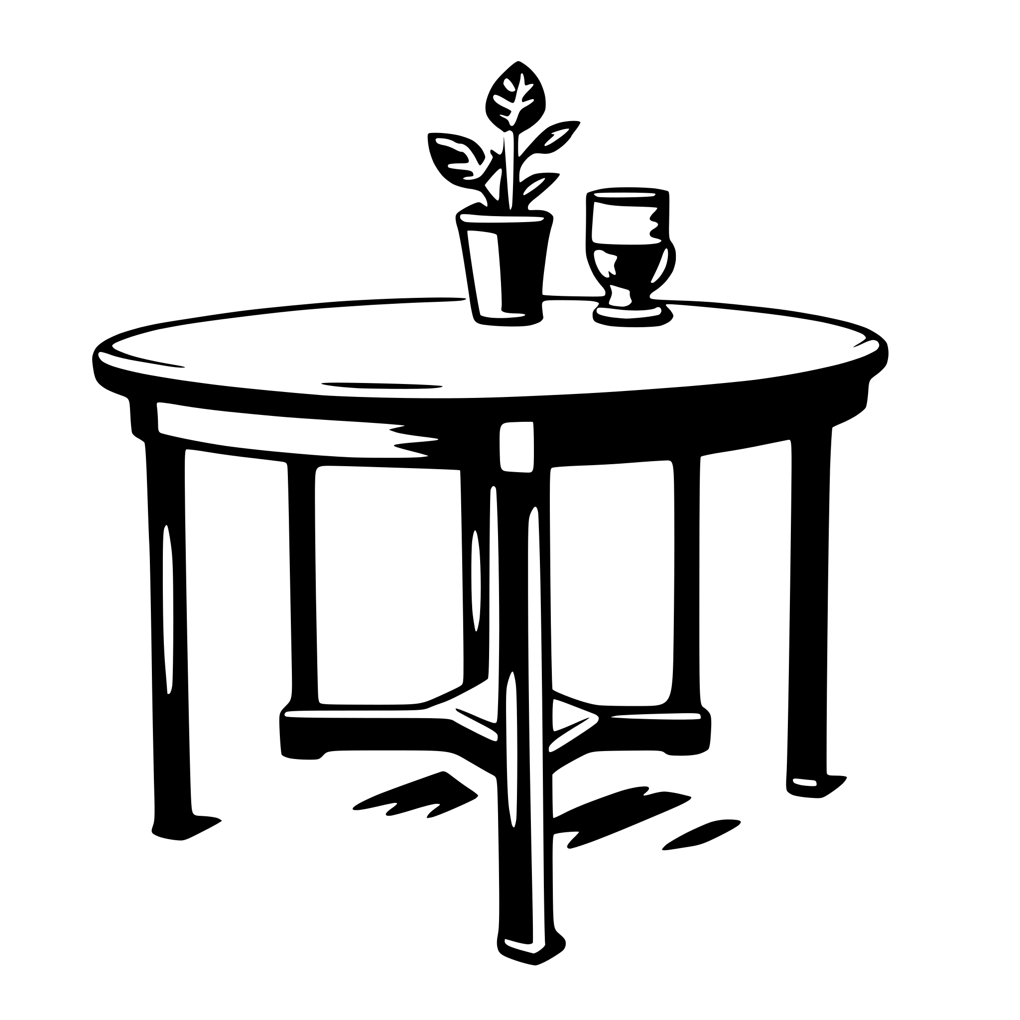 AI-generated SVG of 'table'