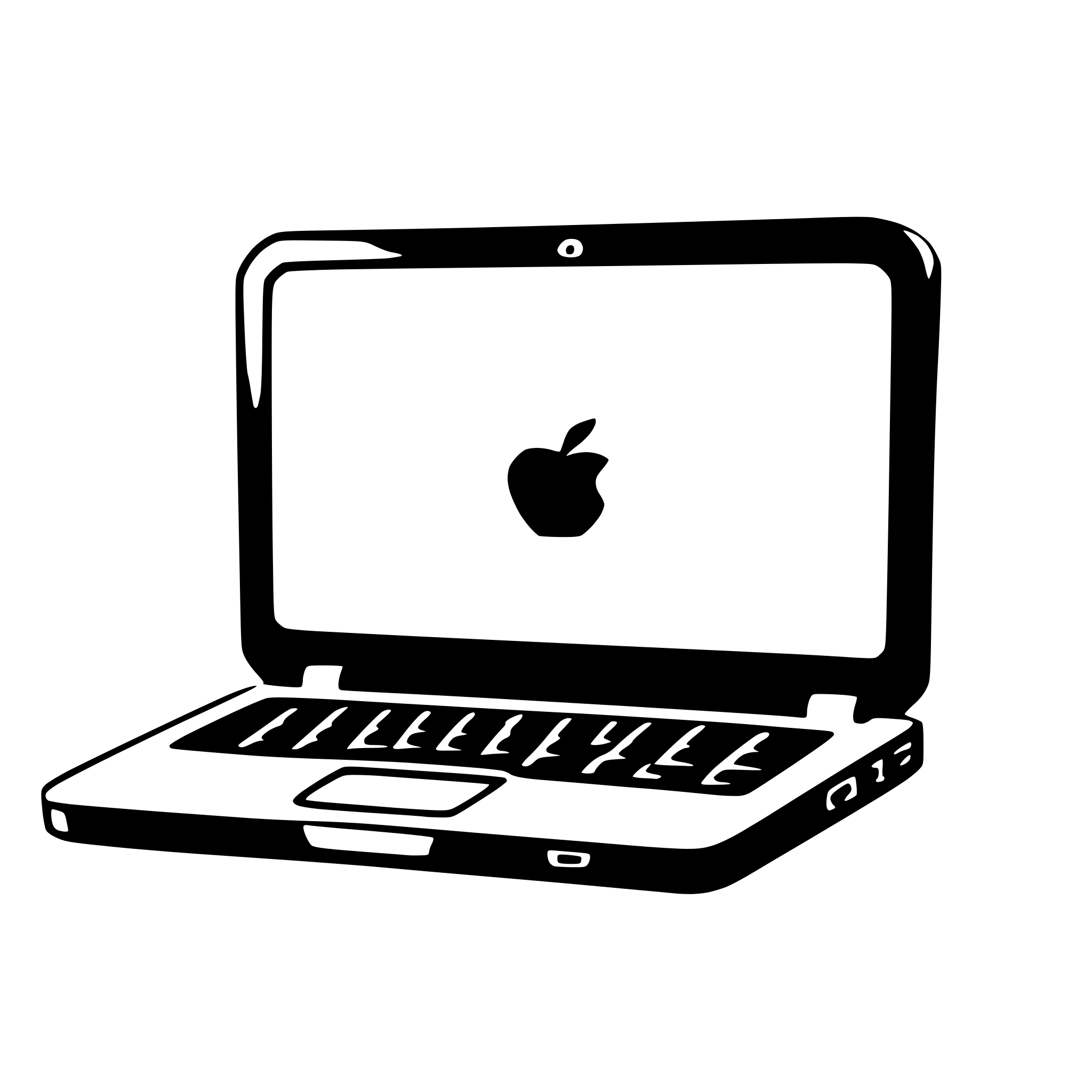 AI-generated SVG of a laptop