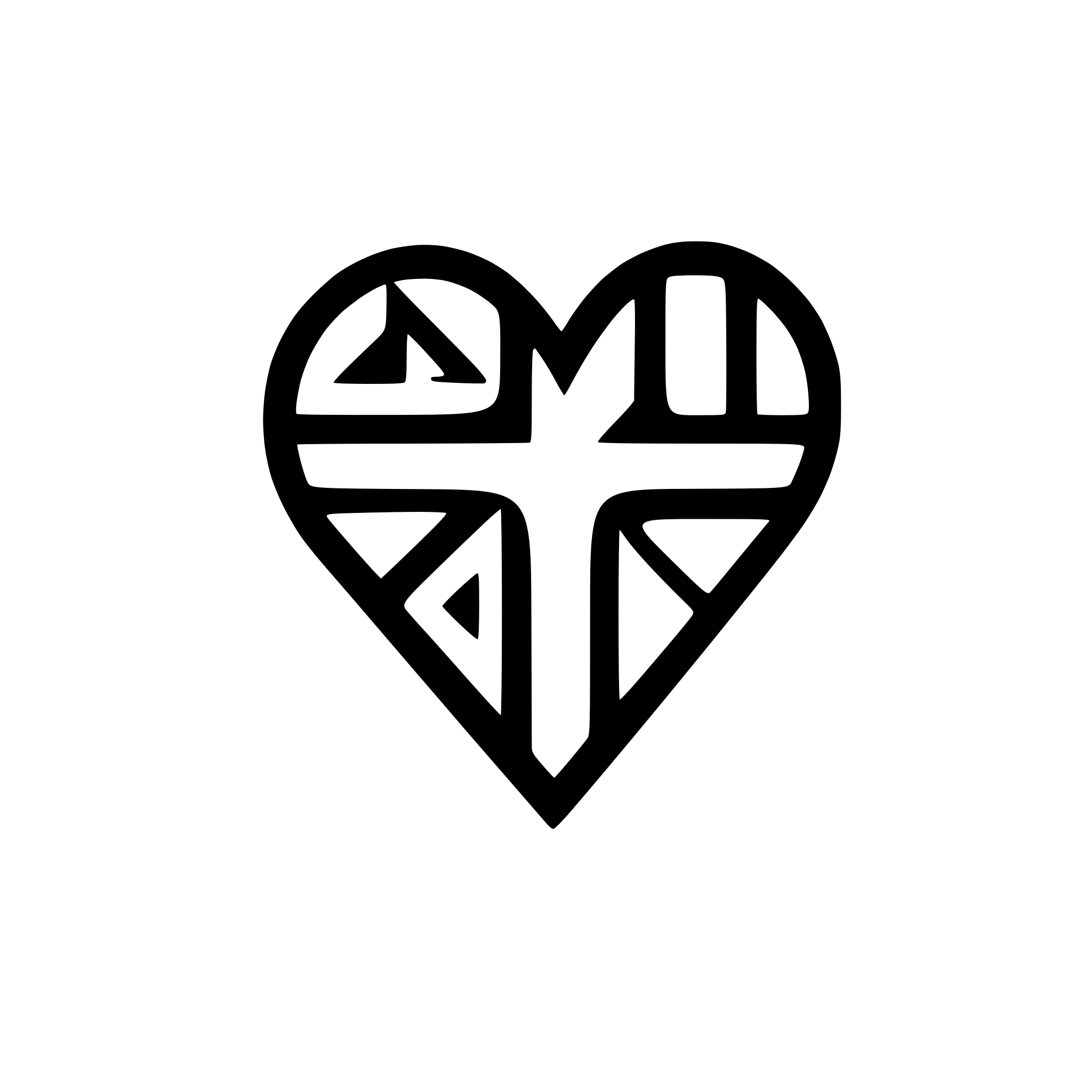 AI-generated SVG of a geometric heart with intersecting lines