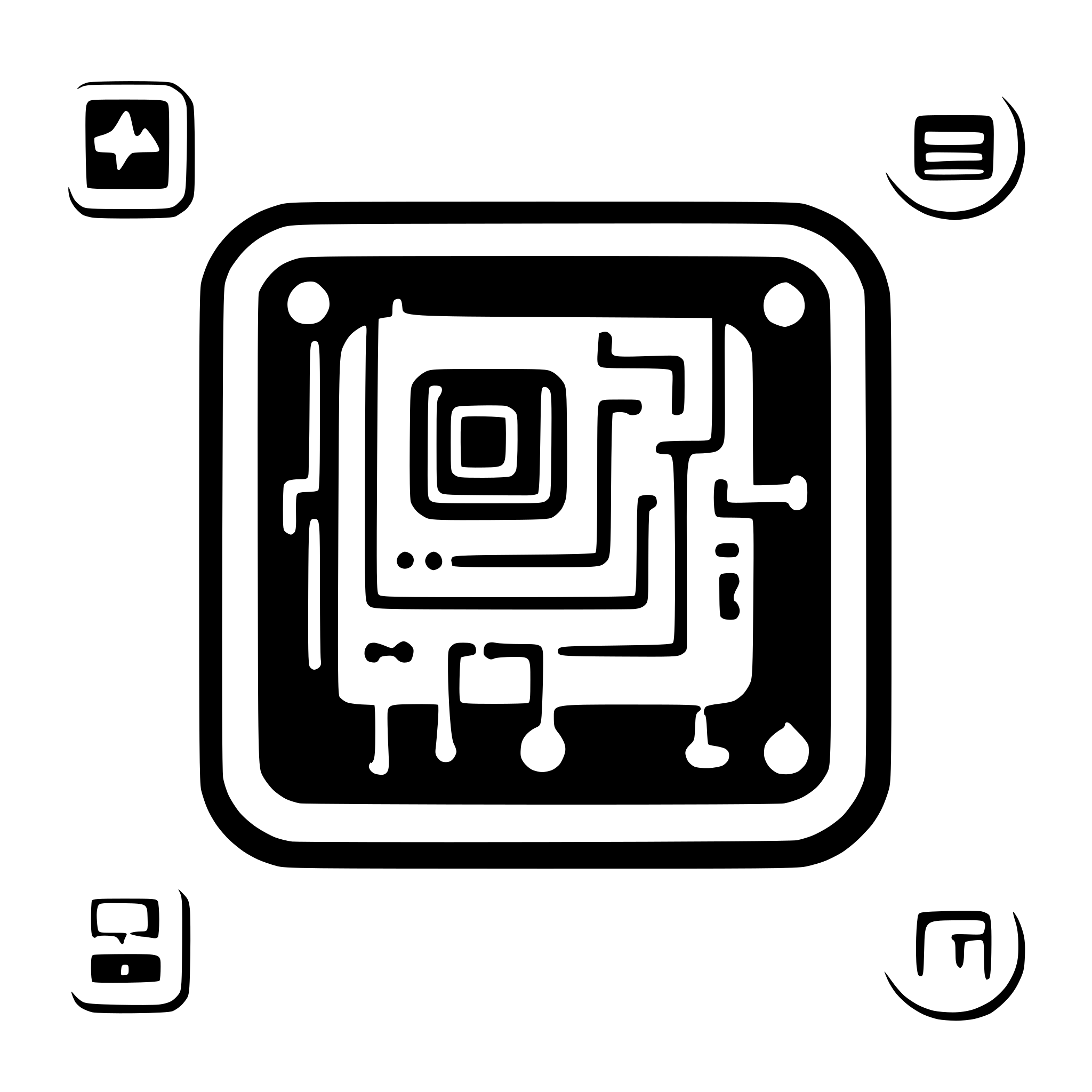 AI-generated SVG of a Create a diagram for a dark-themed tech website. It should have a central rounded square with the letters 'AI' inside. Several other rounded squares with icons should be connected to the central one with thin, curved gray lines, resembling a circuit board