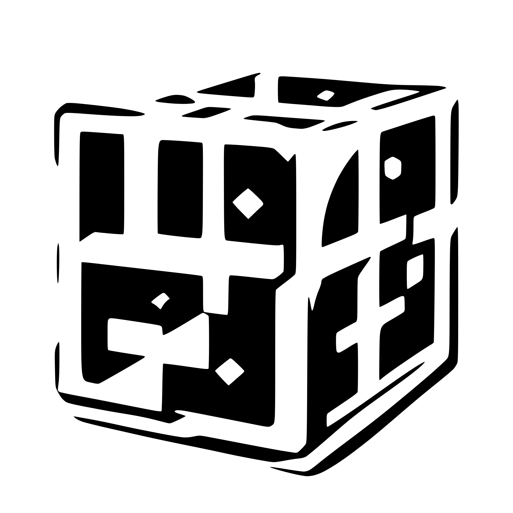 AI-generated SVG of 'hyper cube'