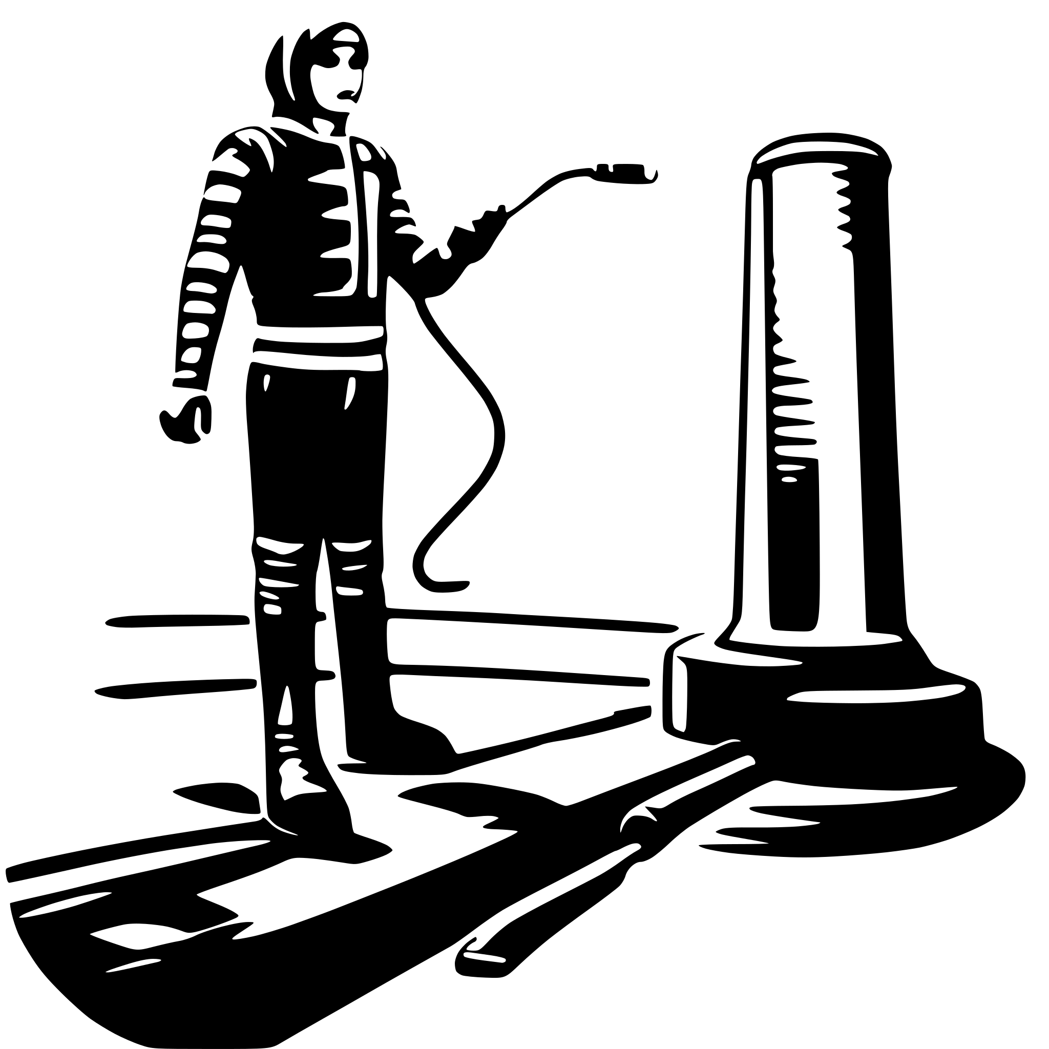 AI-generated SVG of a batter jumper cables