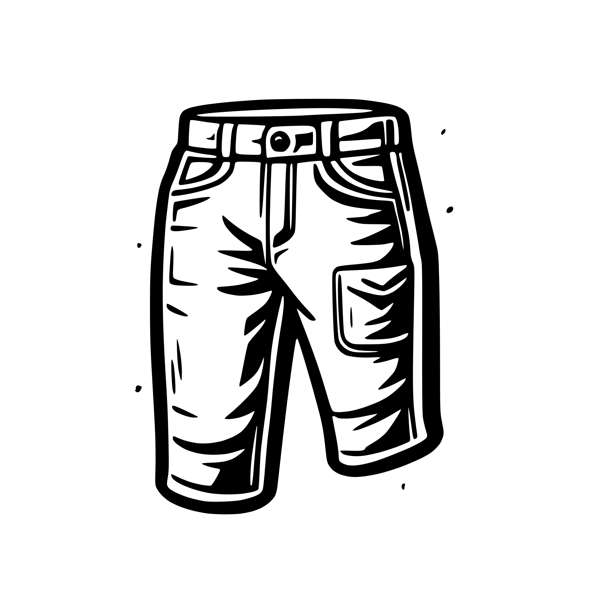 AI-generated SVG of 'Destroyed Trousers Patch'