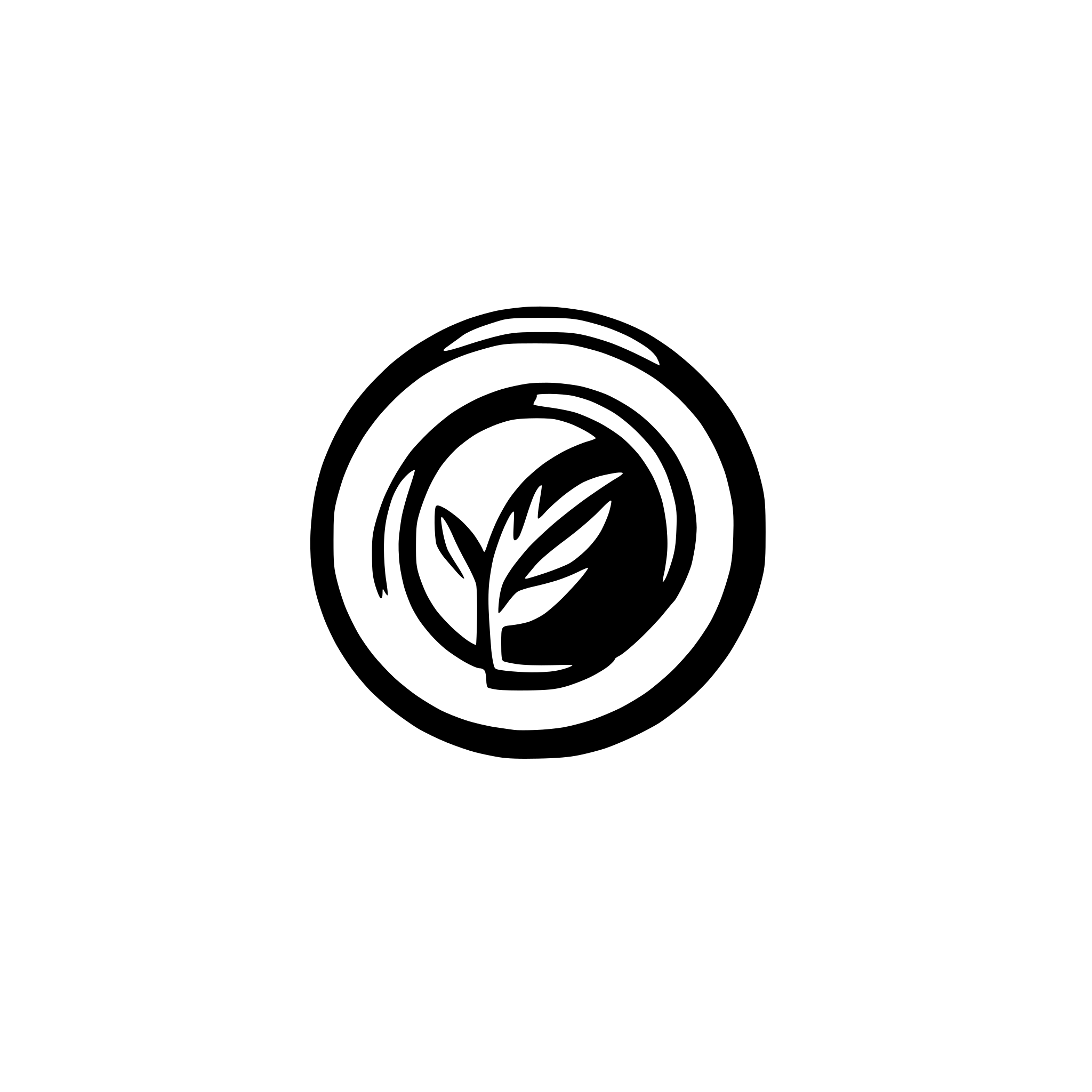 AI-generated SVG of 'selection between circles'