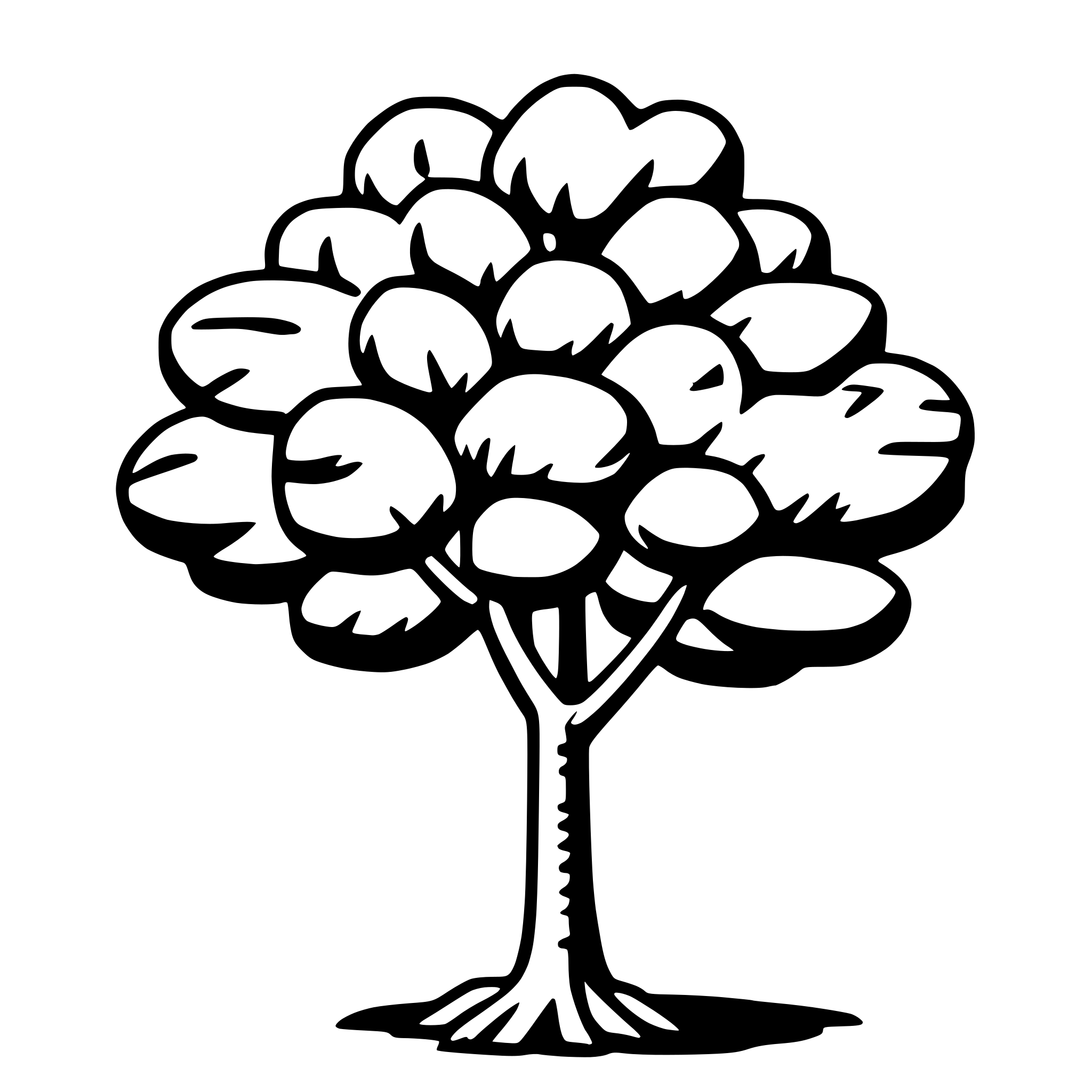 AI-generated SVG of 'cherry tree'