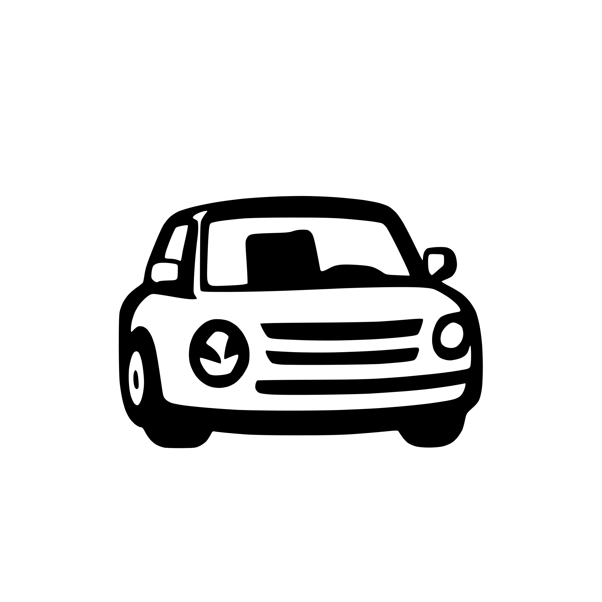 AI-generated SVG of 'car with bid icon'