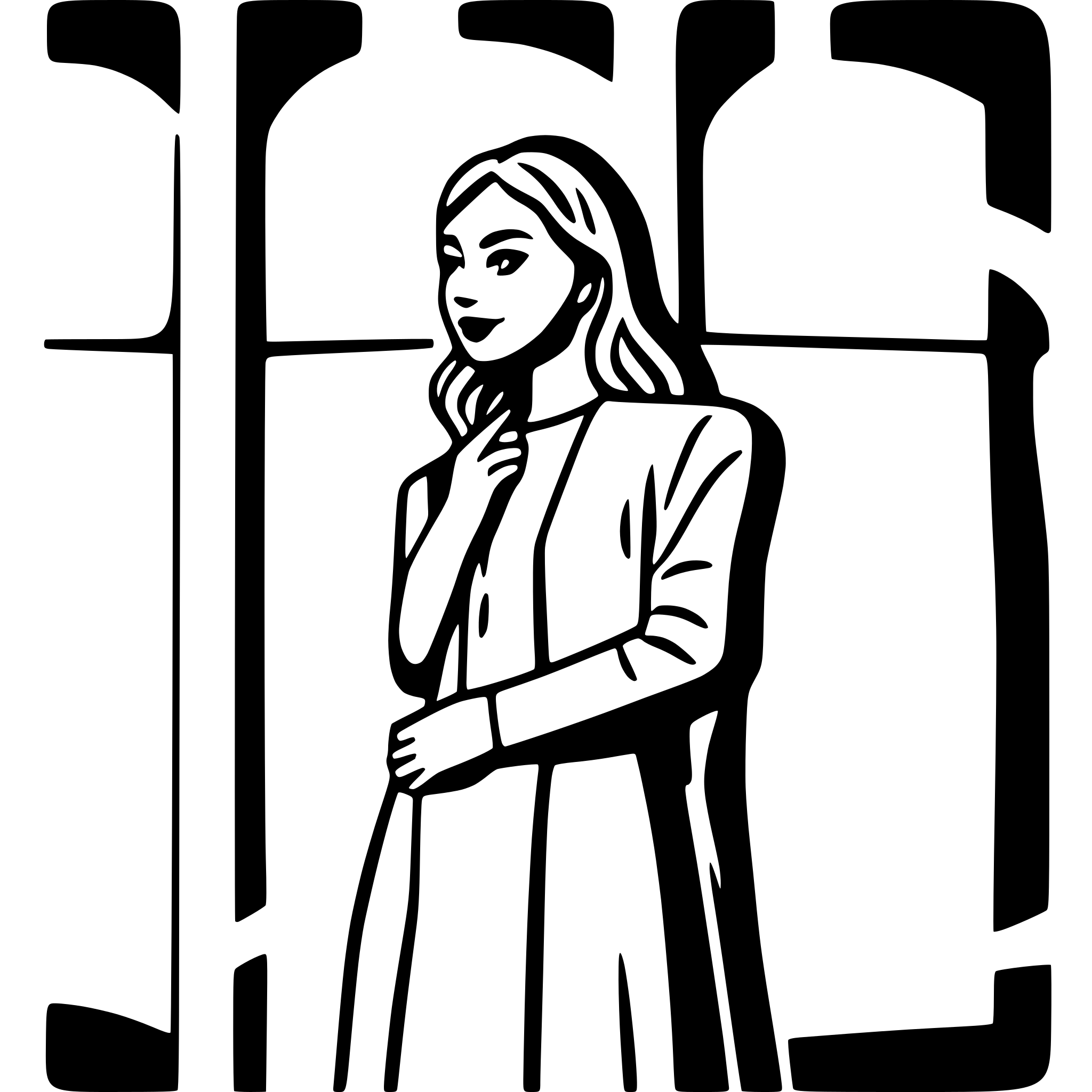 AI-generated SVG of a Eine frau die auf einer mauer feudig tantzt