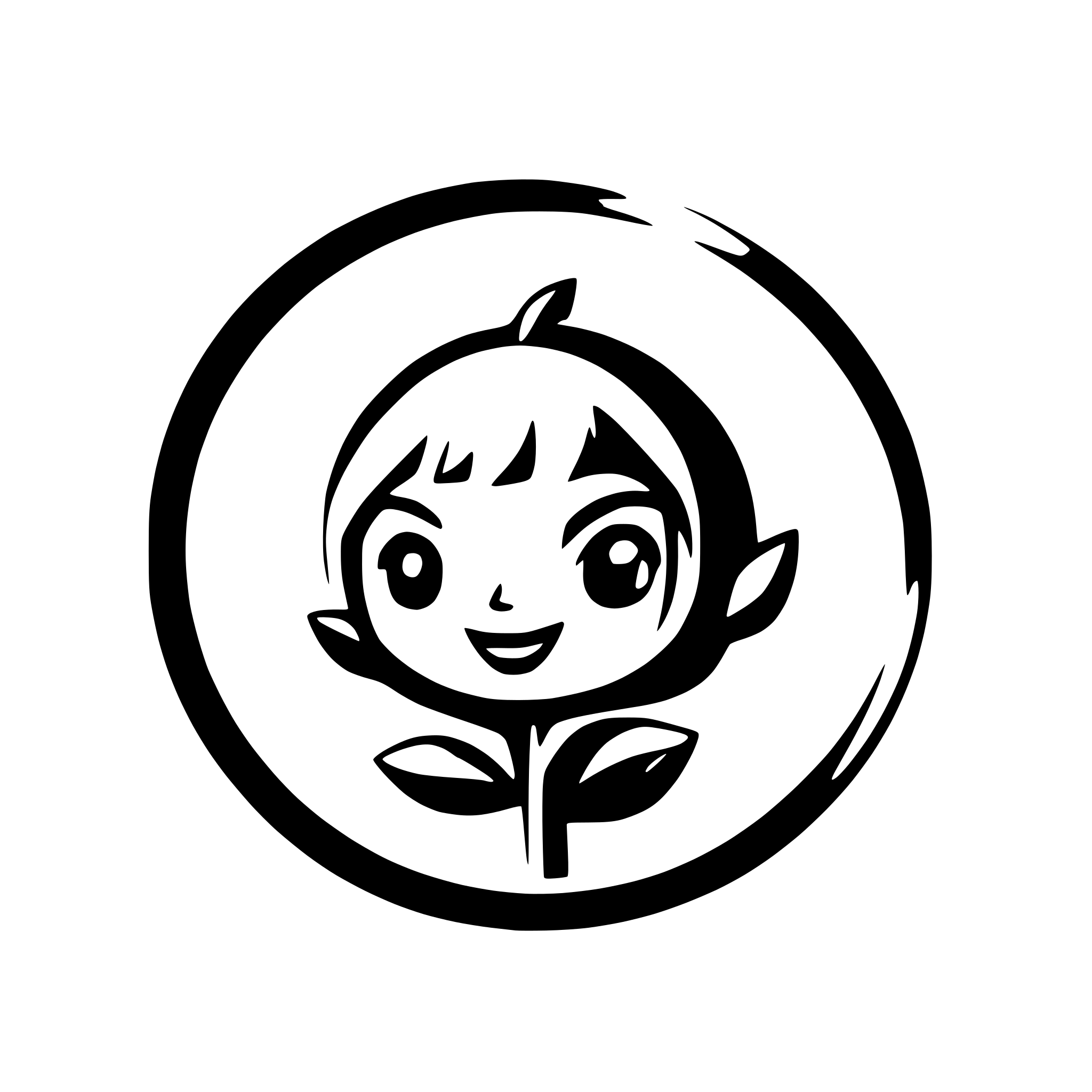 AI-generated SVG of 'rebote cute'