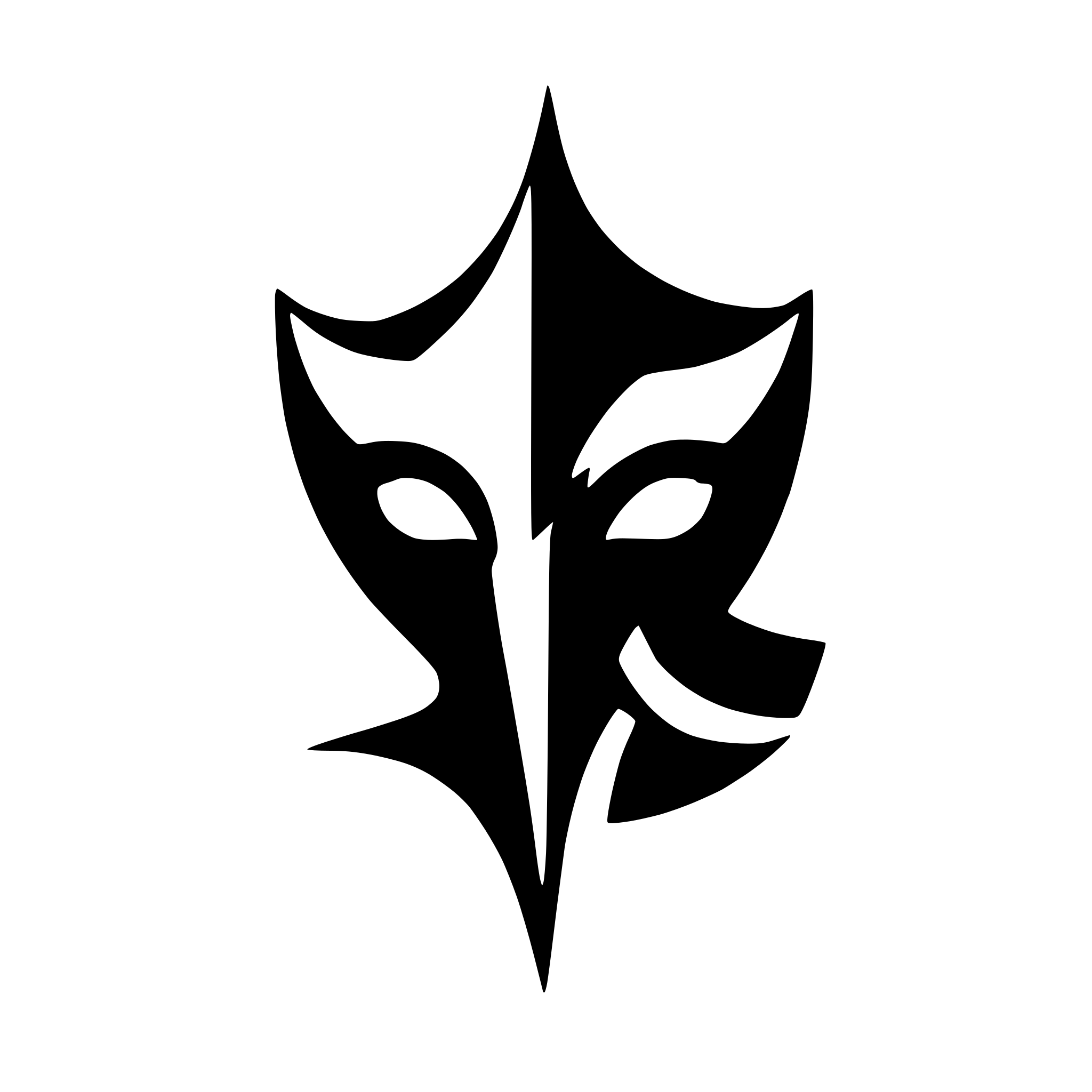 AI-generated SVG of a a logo for project named Daemon