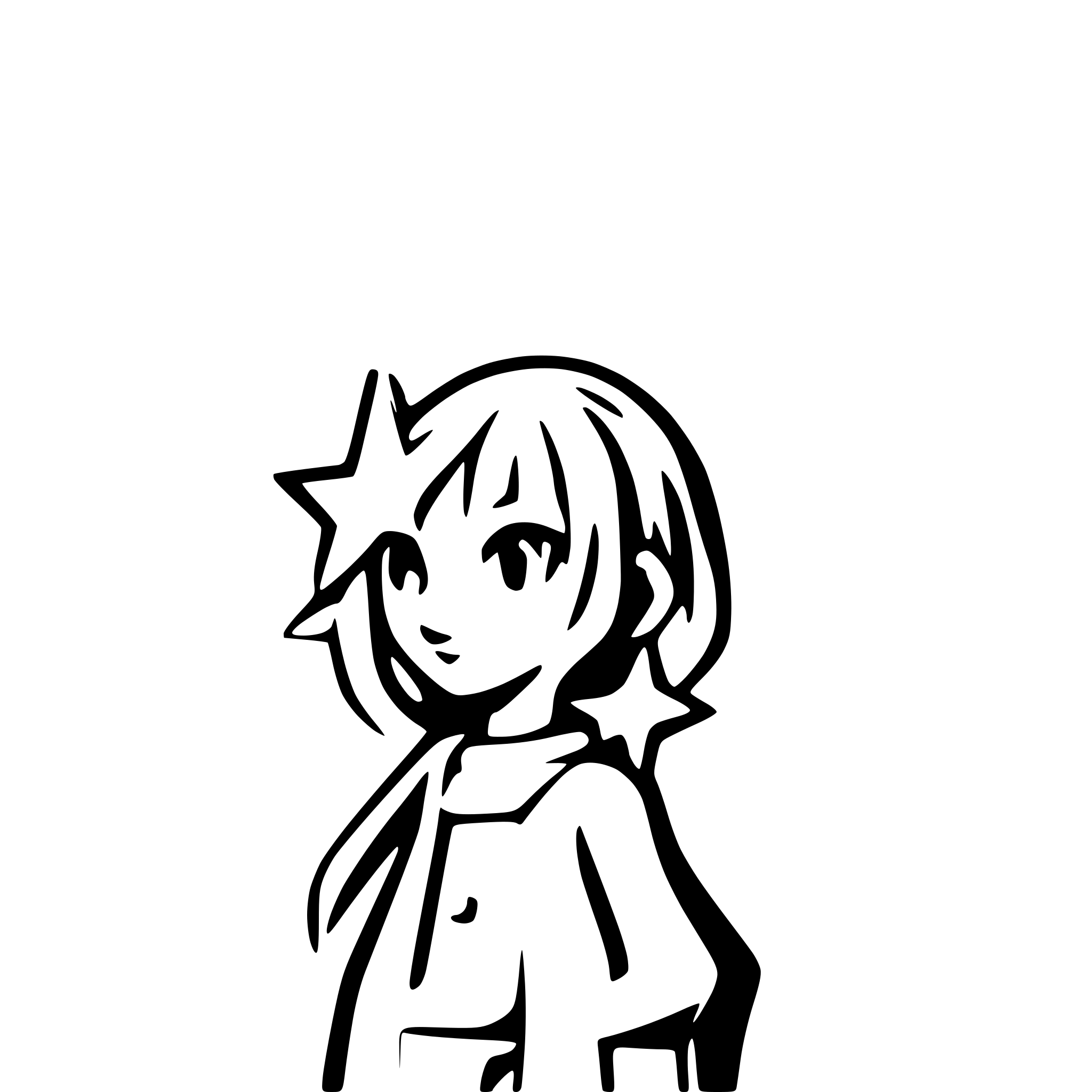 AI-generated SVG of a star