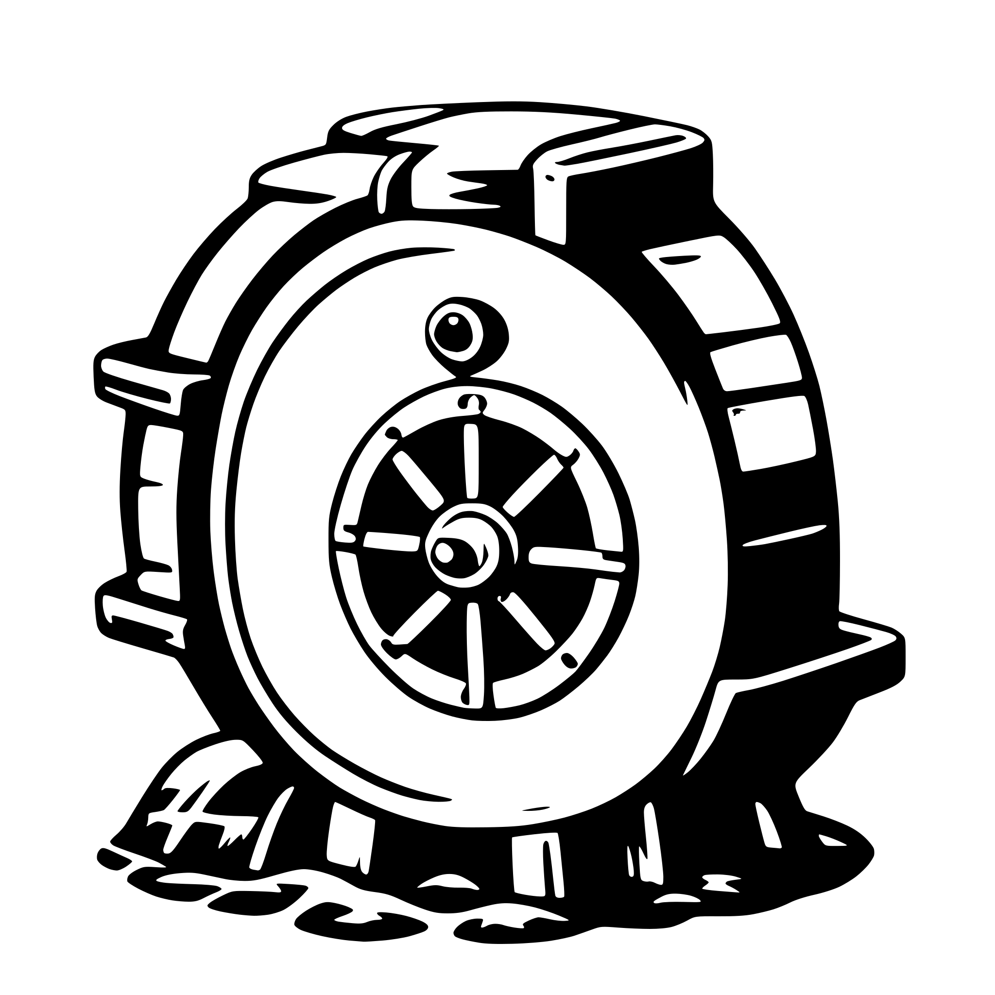 AI-generated SVG of 'SEA MINES'